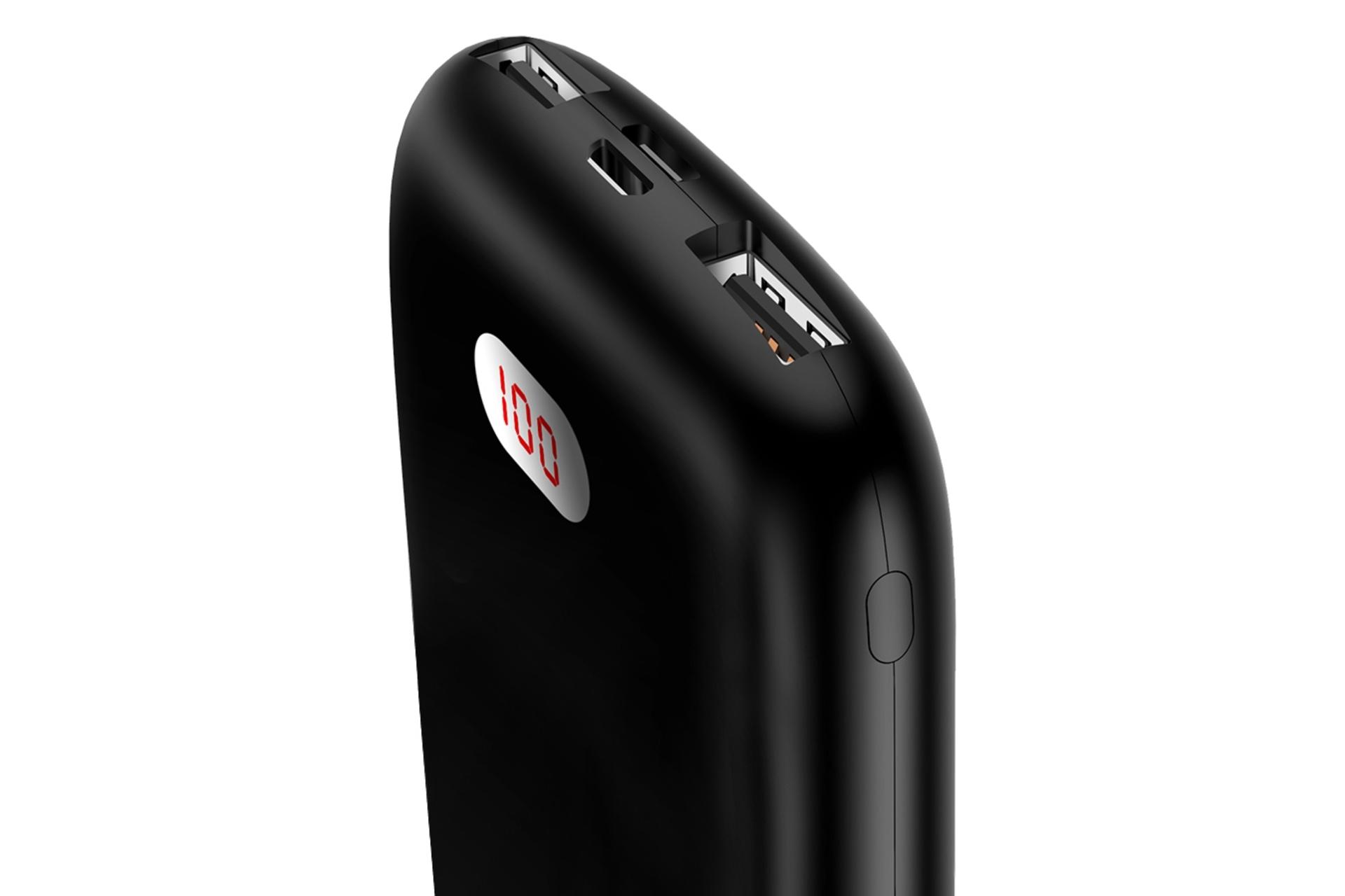 درگاه پاور بانک یوسمز US-CD78 PB17 با ظرفیت 10000 میلی‌آمپر ساعت USAMS US-CD78 PB17 10000mAh