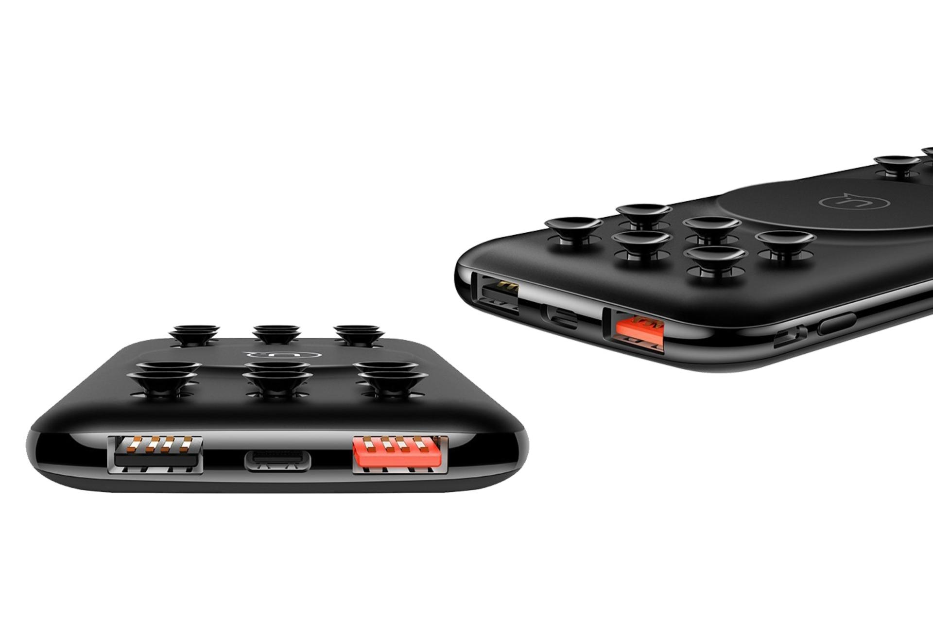 درگاه پاور بانک یوسمز US-CD87 PB26 با ظرفیت 10000 میلی‌آمپر ساعت USAMS US-CD87 PB26 10000mAh