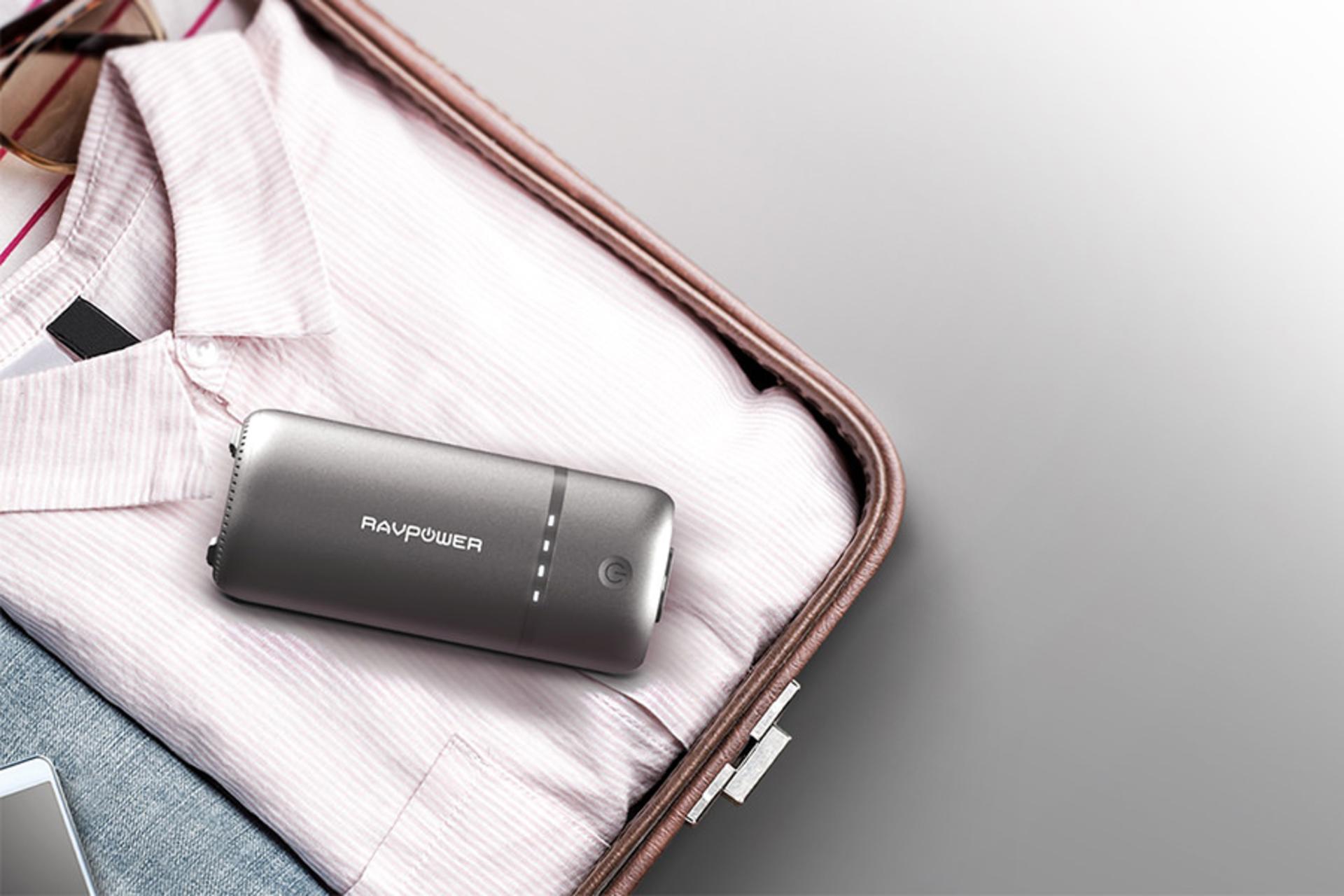 راوپاور RP-PB105 با ظرفیت 20100 میلی‌آمپر ساعت / RAVPower RP-PB105 20100mAh