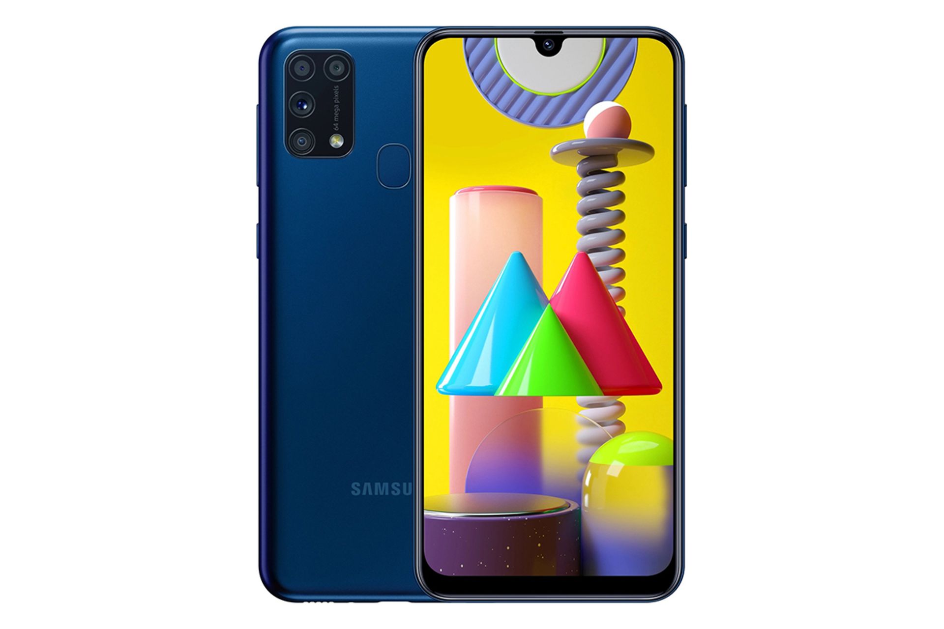 نمای جلو و پشت گوشی سامسونگ M31 Prime