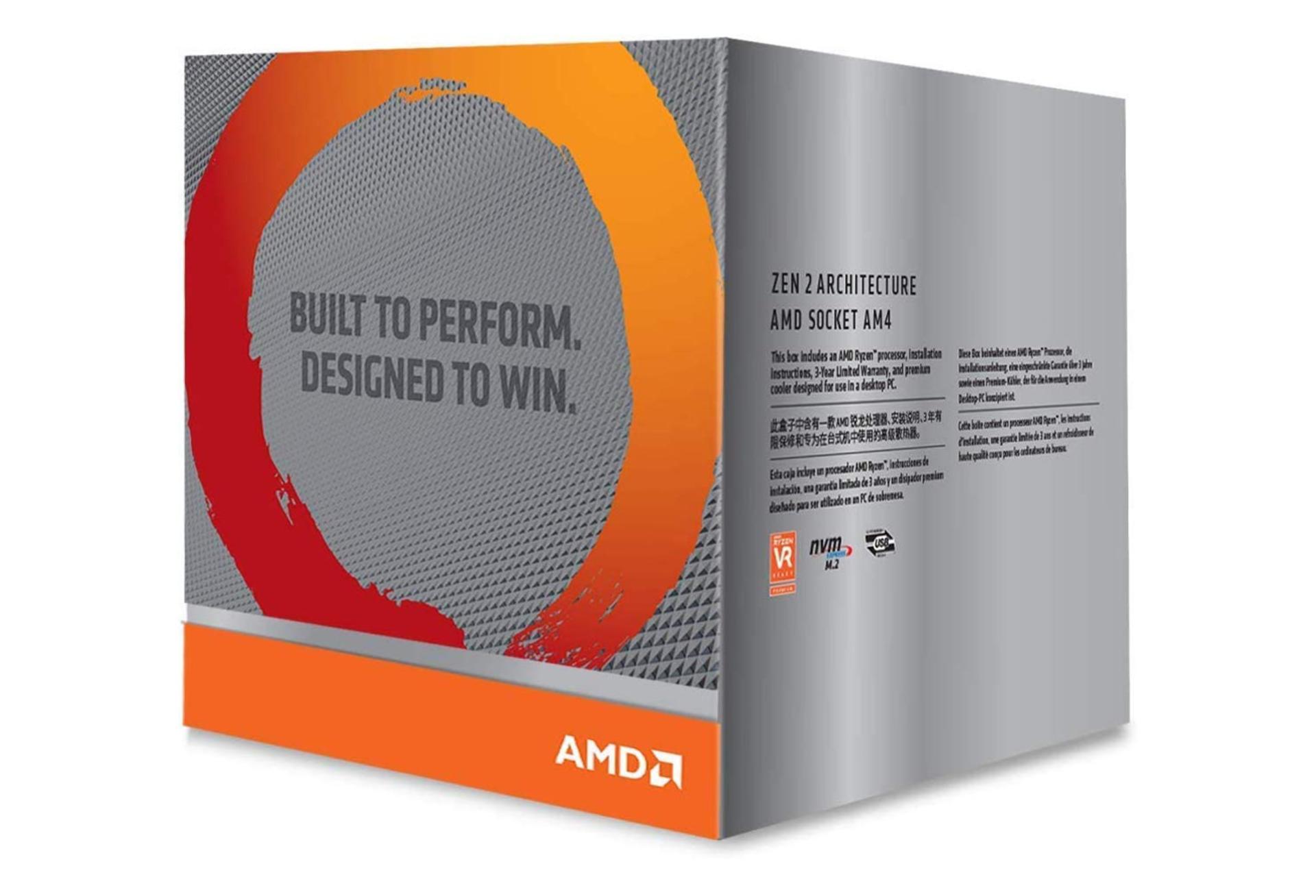 جعبه پردازنده AMD رایزن 9 3900XT / AMD Ryzen 9 3900XT