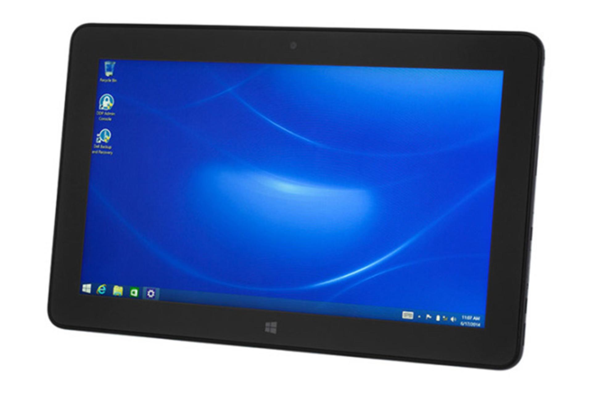 نمای تبلتی لپ تاپ دل ونو 11 پرو با صفحه روشن