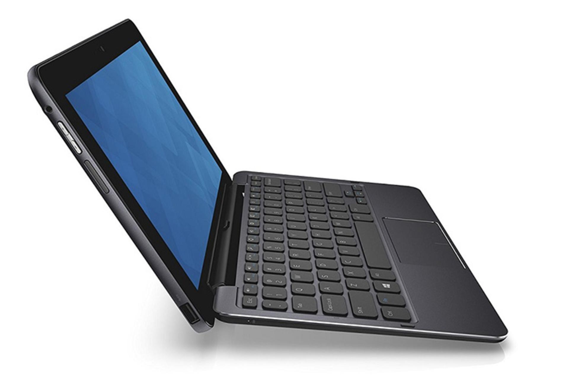 نمای کنار لپ تاپ قابل تبدیل دل Venue 11 پرو