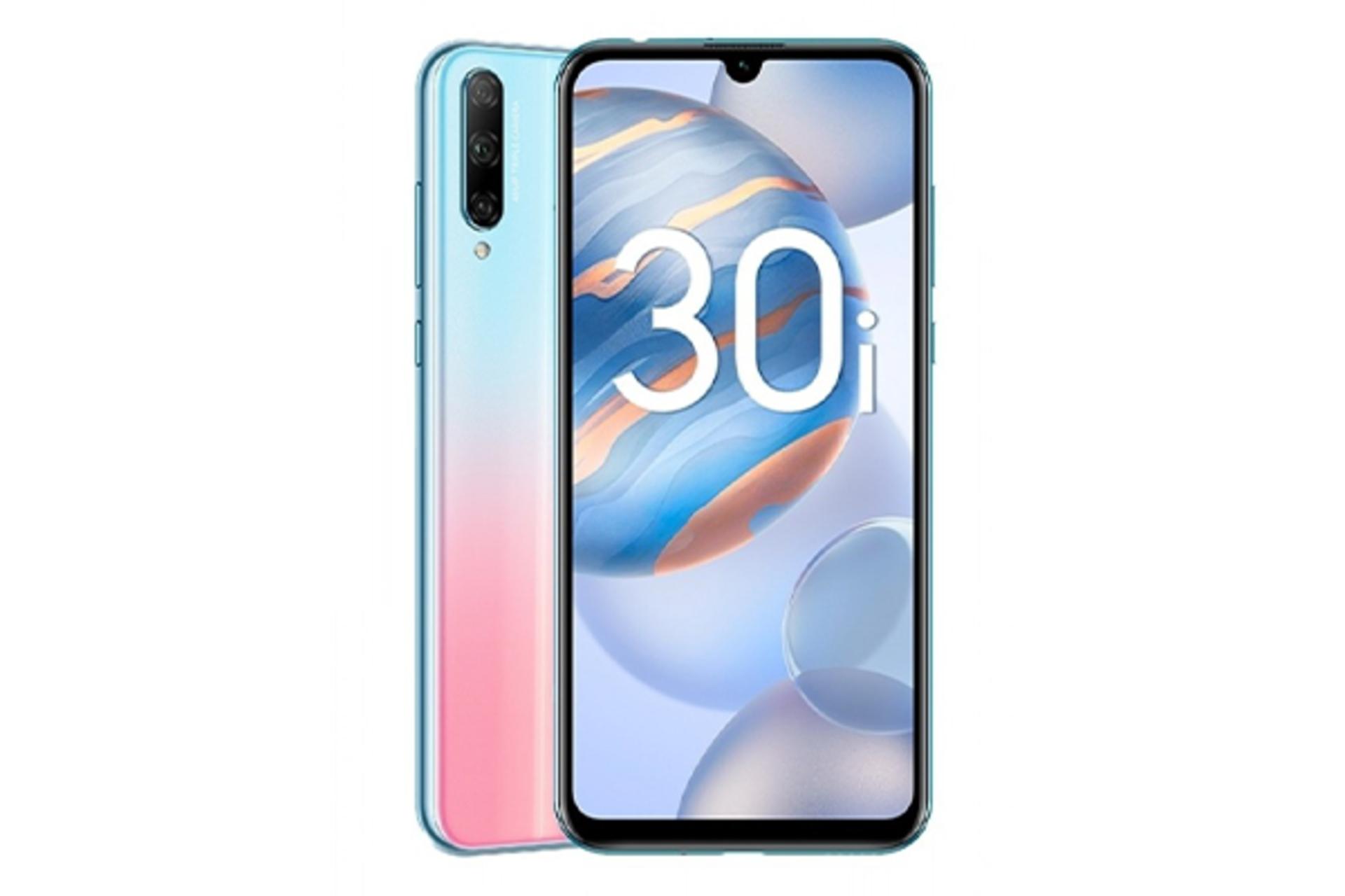 گوشی آنر 30 آی نمای جلو و پشت - دوربین ها / Honor 30i 