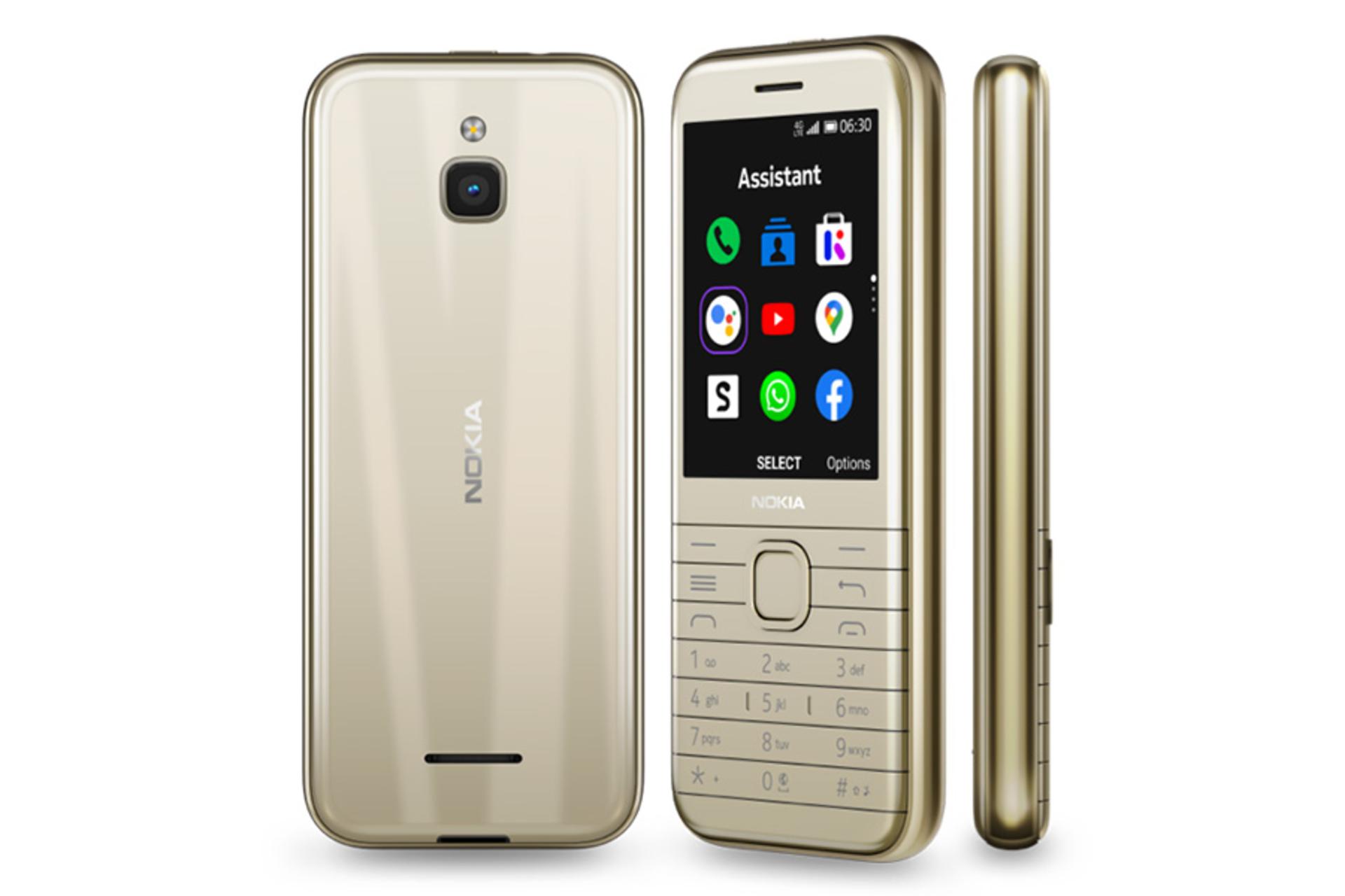 گوشی نوکیا 8000 نسخه 4G از نماهای مختلف