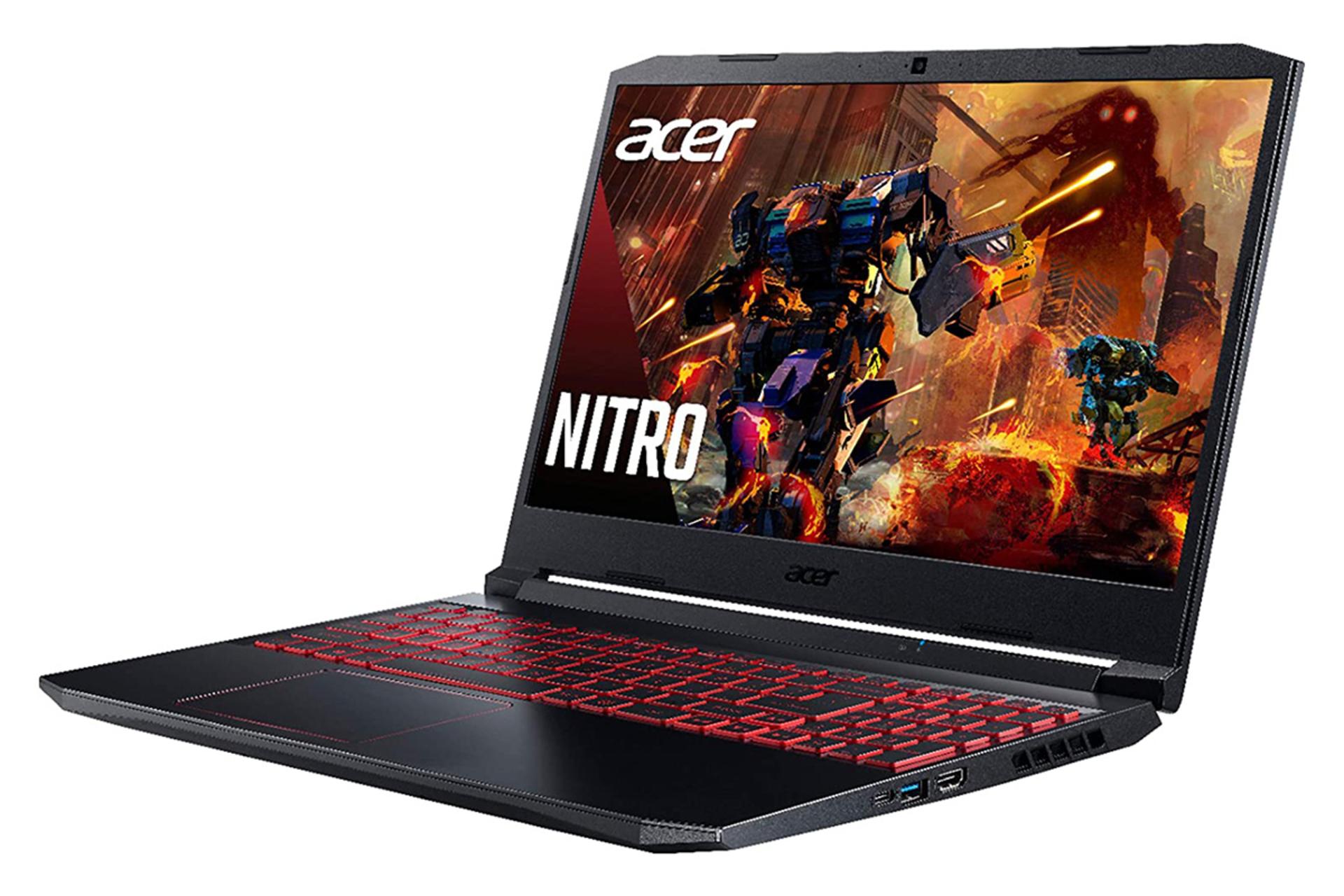 نمای نیمرخ راست لپ تاپ ایسر نیترو 5 AN515-55-53AG