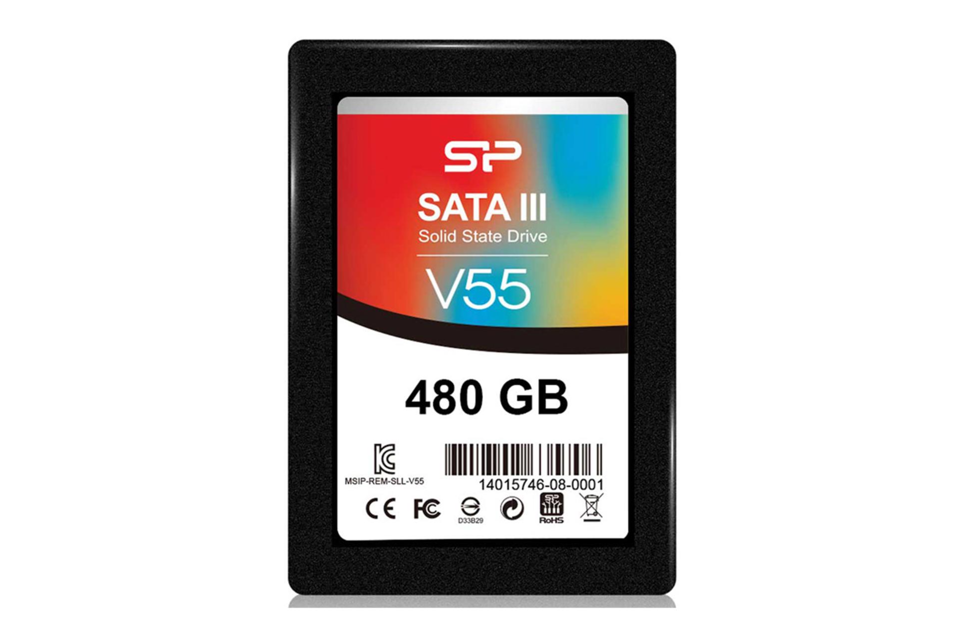 سیلیکون پاور Velox V55 SATA 2.5 Inch ظرفیت 480 گیگابایت