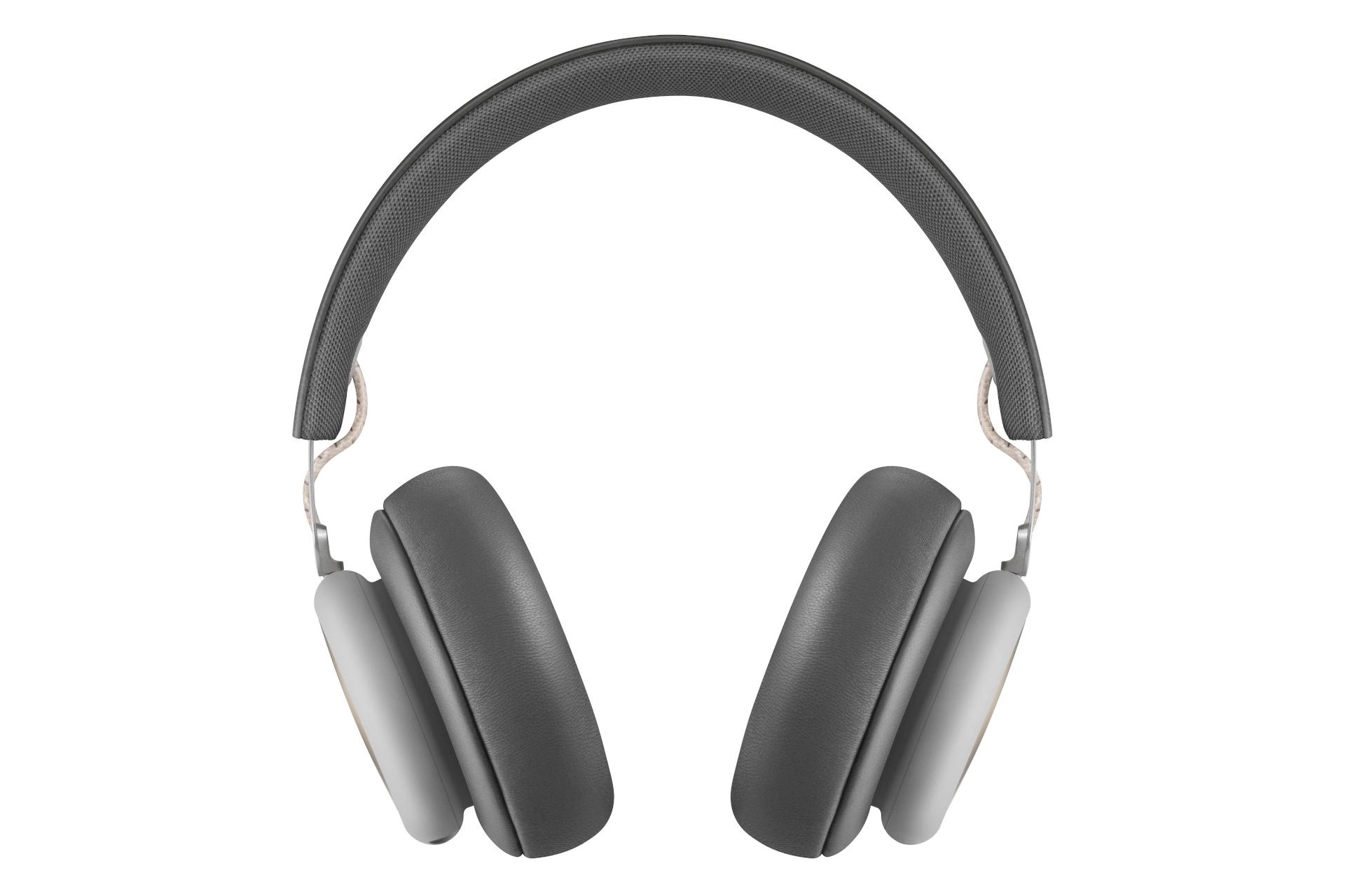 نمای روبرو هدفون بی سیم بنگ اند آلفسن Bang & Olufsen Beoplay H4 خاکستری