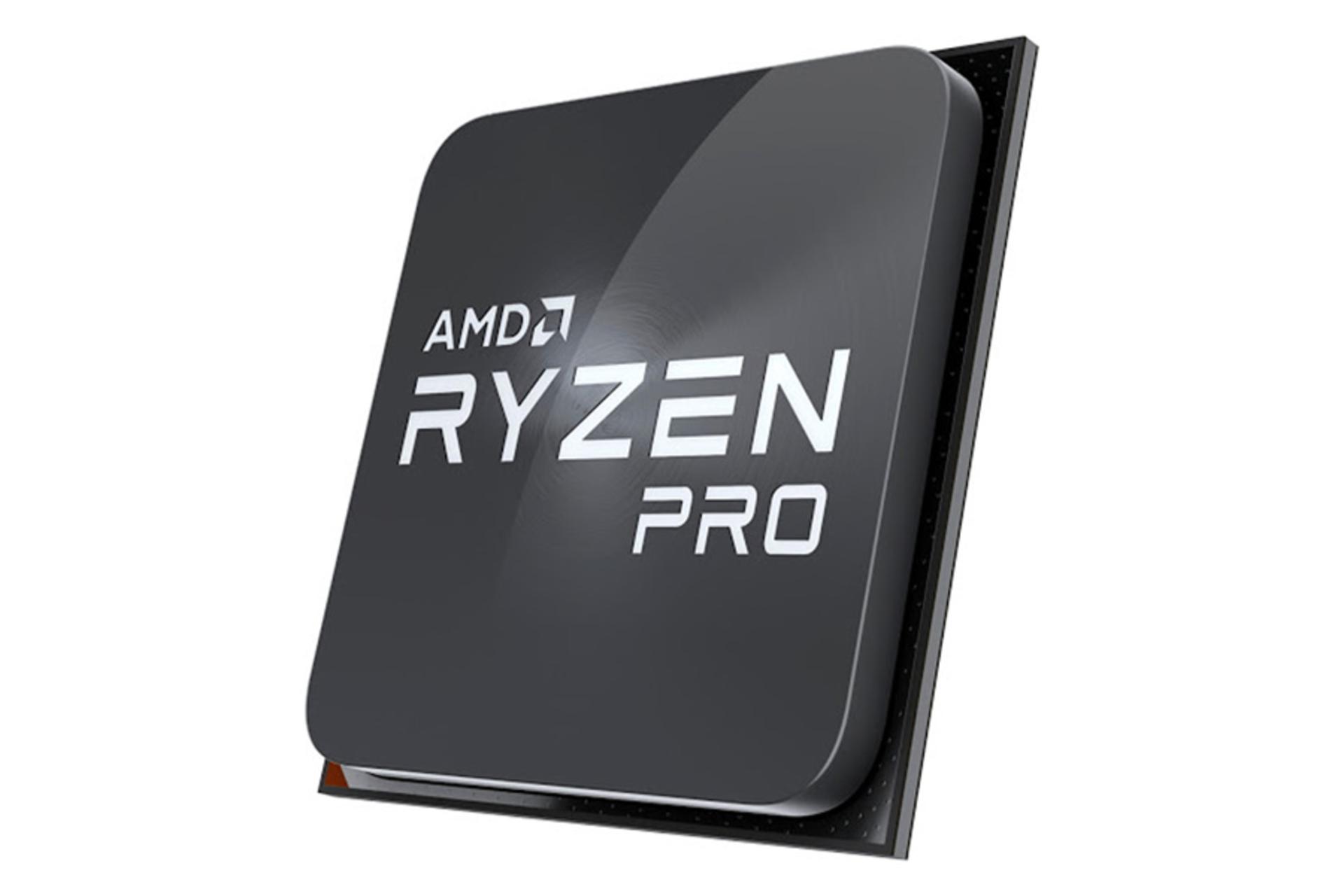 نمای جلو پردازنده AMD رایزن 5 پرو 3350G