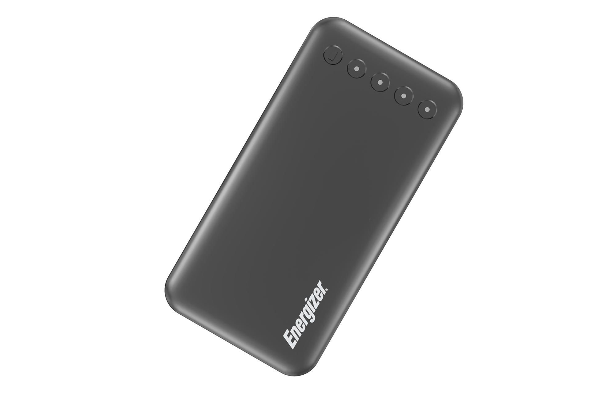 نمای کلی پاور بانک انرجایزر UE10022  با ظرفیت 10000 میلی‌آمپر ساعت  