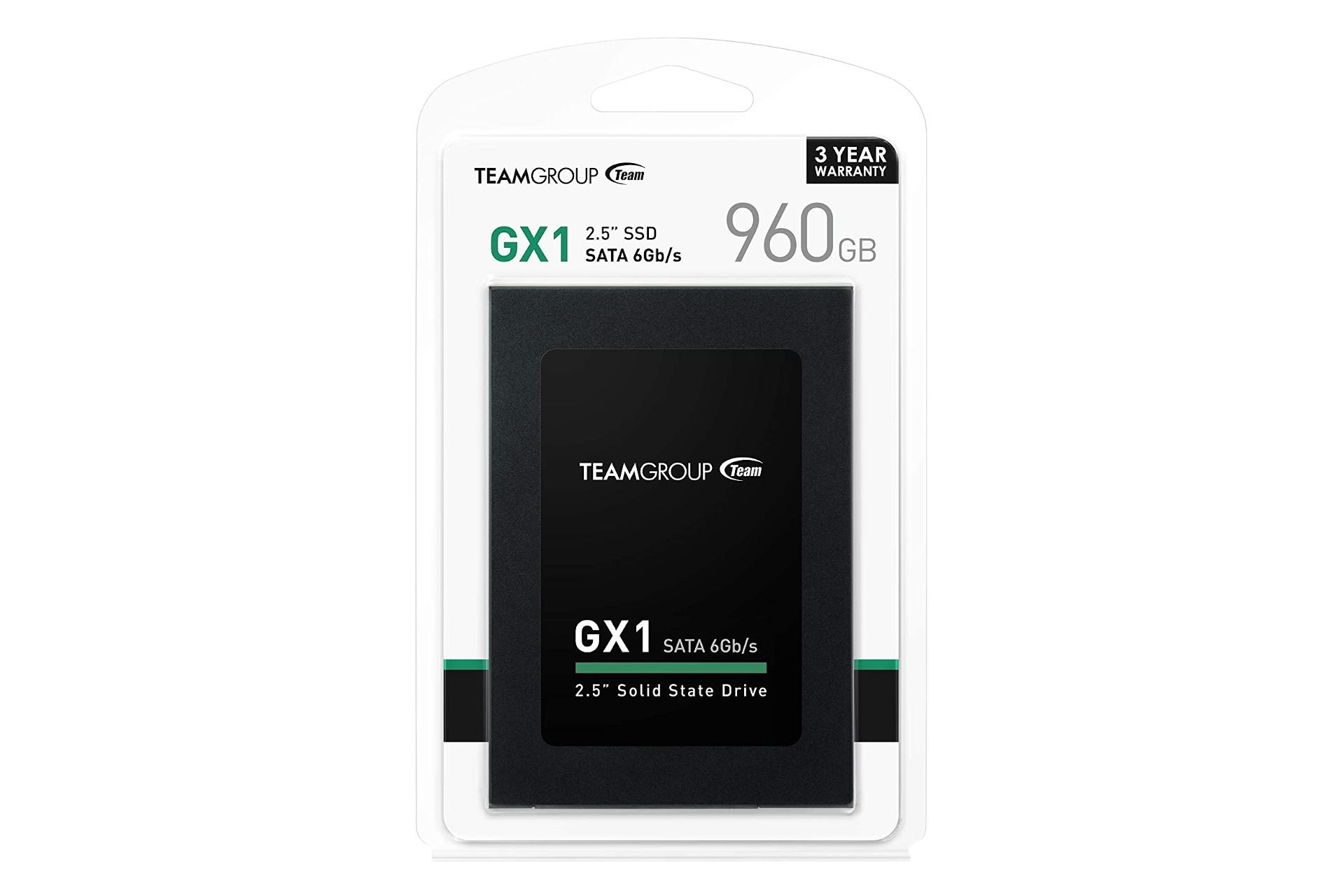 SSD تیم گروپ GX1 SATA 2.5 Inch ظرفیت 960 گیگابایت TeamGroup