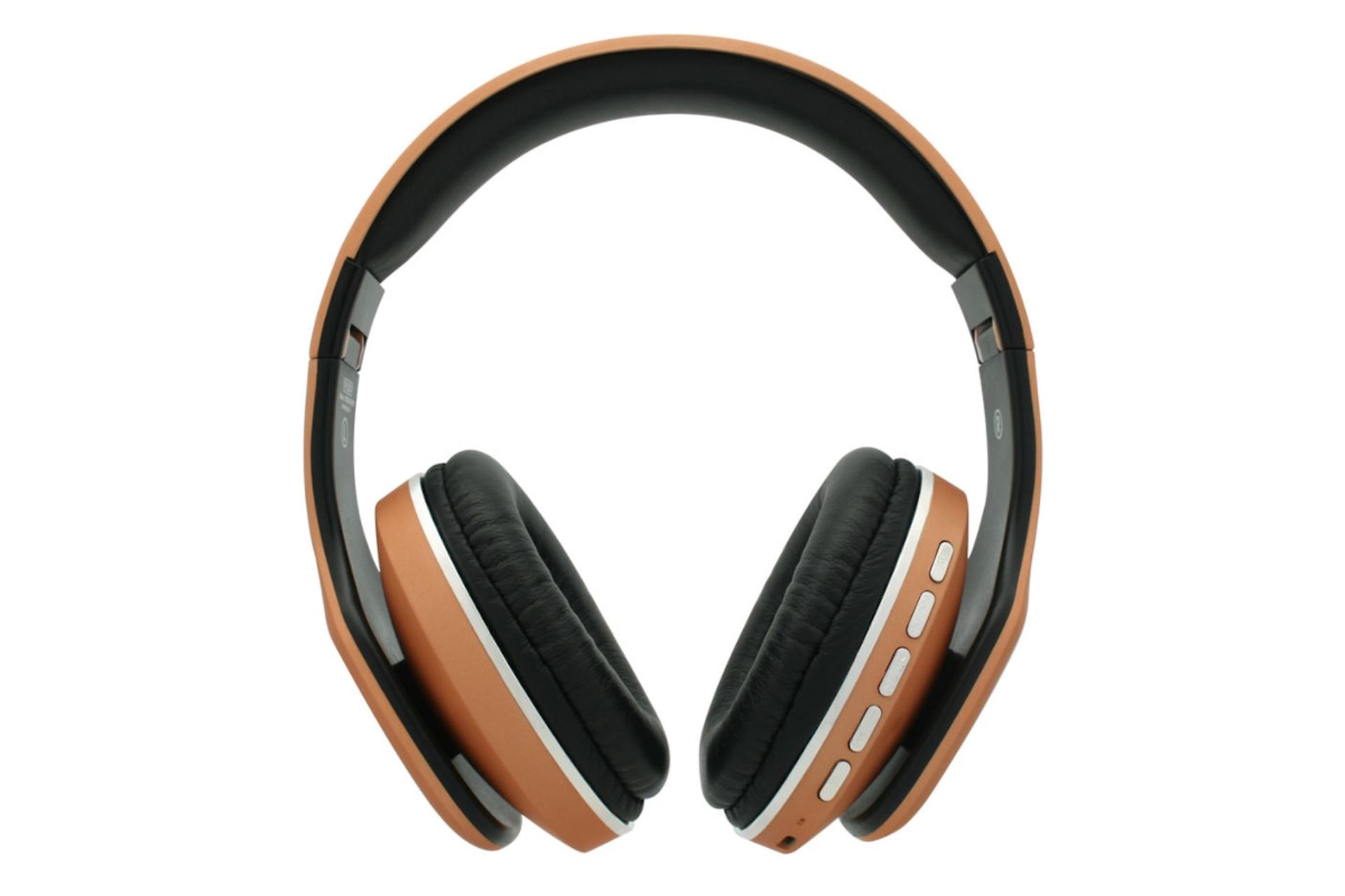 نمای روبرو هدفون بی سیم تسکو Tsco TH 5339 طلایی