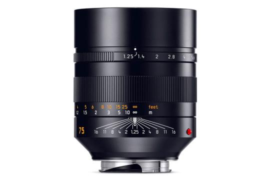Leica Noctilux-M 75mm F1.25 ASPH	
