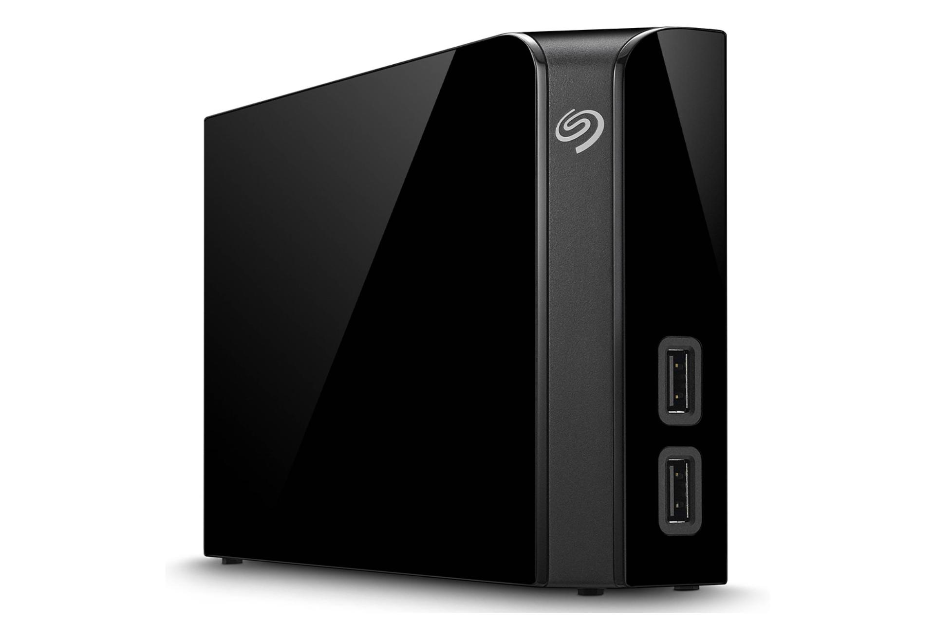 هارد اکسترنال رومیزی سیگیت بکاپ پلاس هاب - نمای گوشه، درگاه‌ها / Seagate Backup Plus Hub