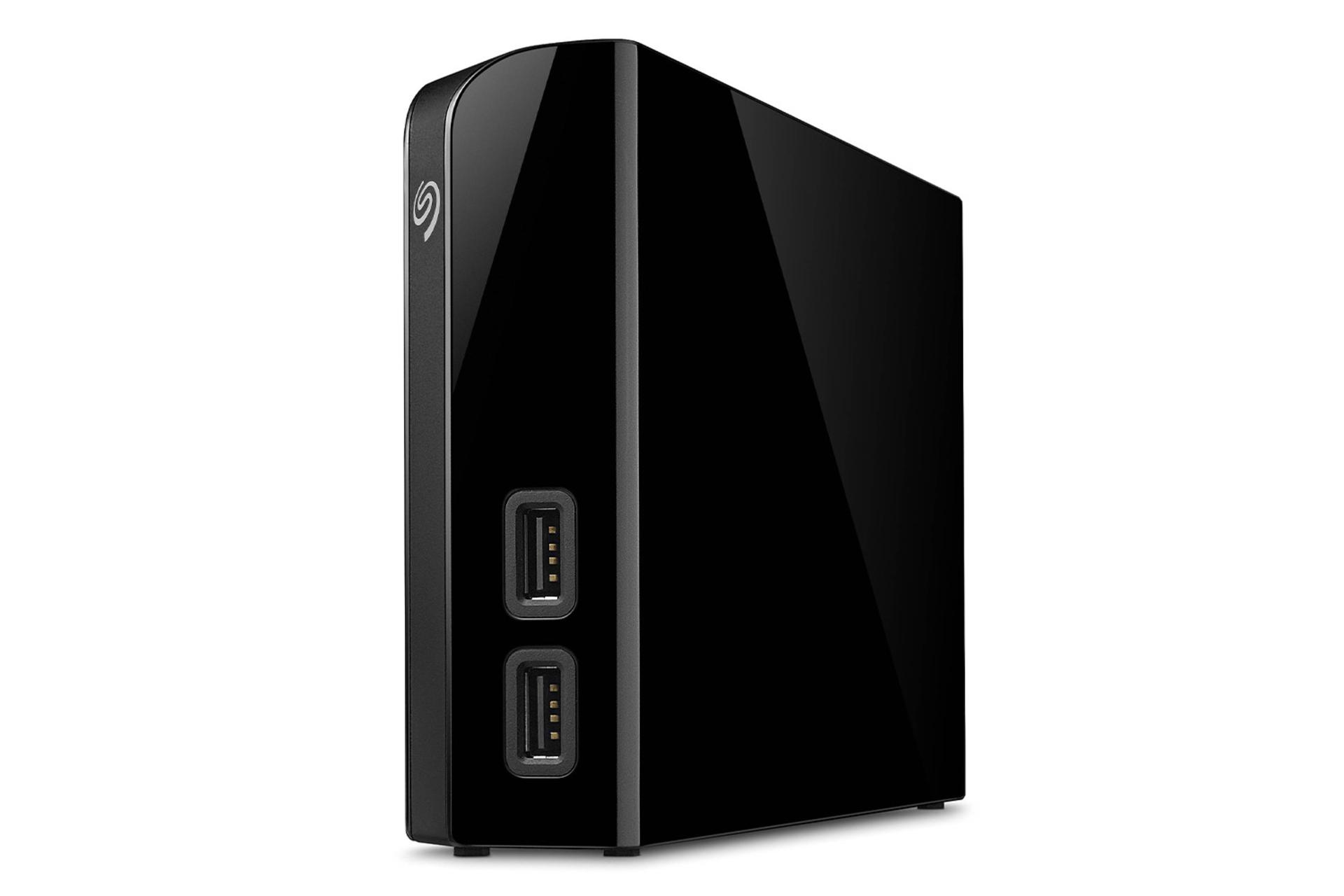 هارد اکسترنال رومیزی سیگیت بکاپ پلاس هاب - نمای پایین درگاه‌ها / Seagate Backup Plus Hub