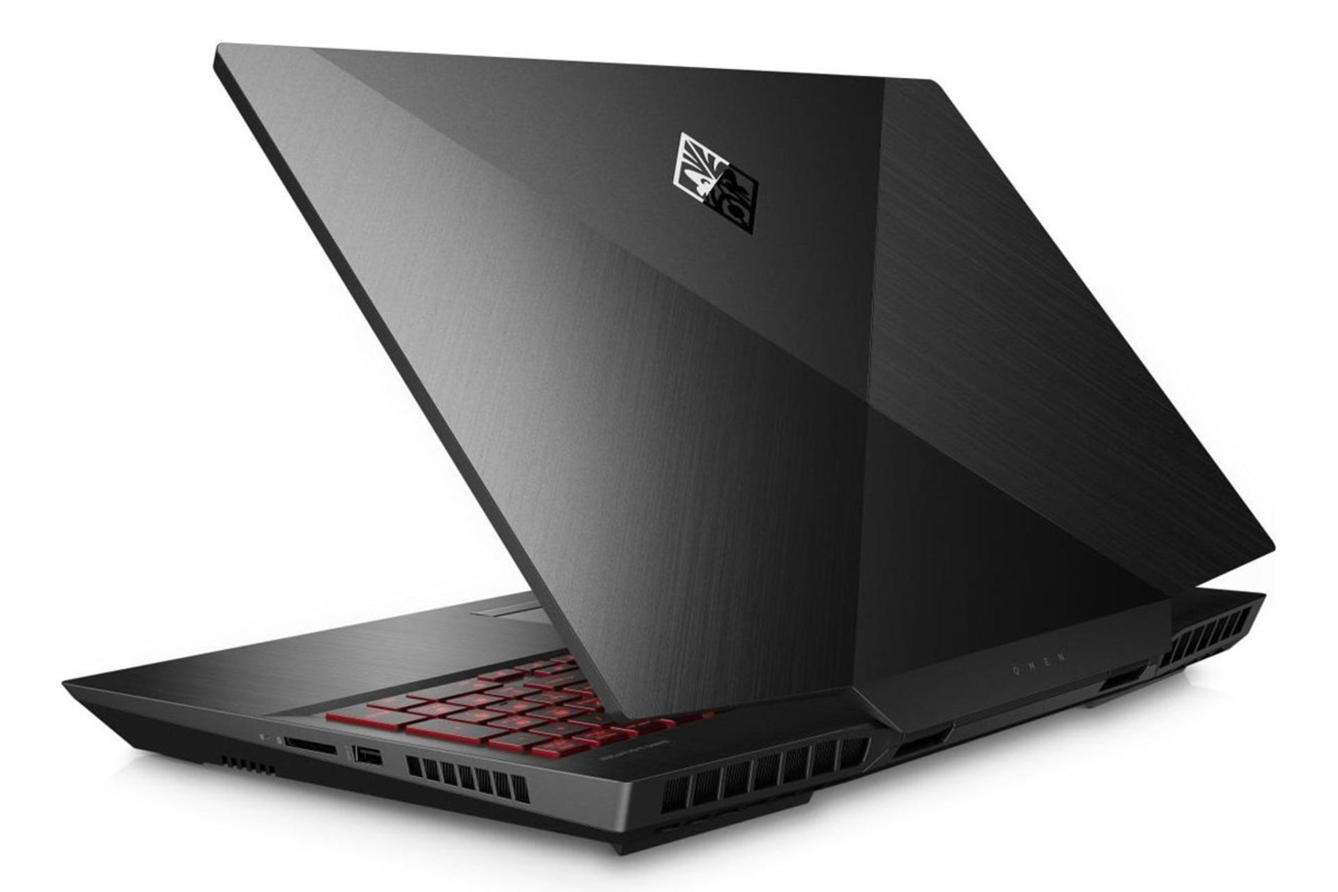 نمای لپ تاپ اومن 17-CB0001TX اچ پی - Core i7-9750H RTX 2080 16GB 1TB رنگ مشکی