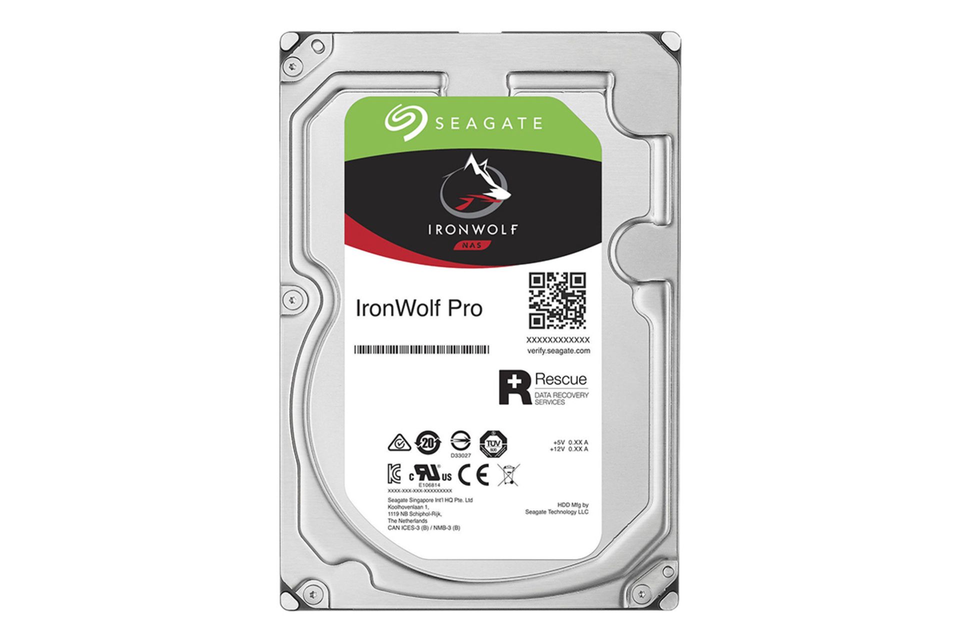 سیگیت IronWolf Pro ST2000NE0025 ظرفیت 2 ترابایت / Seagate IronWolf Pro ST2000NE0025 2TB
