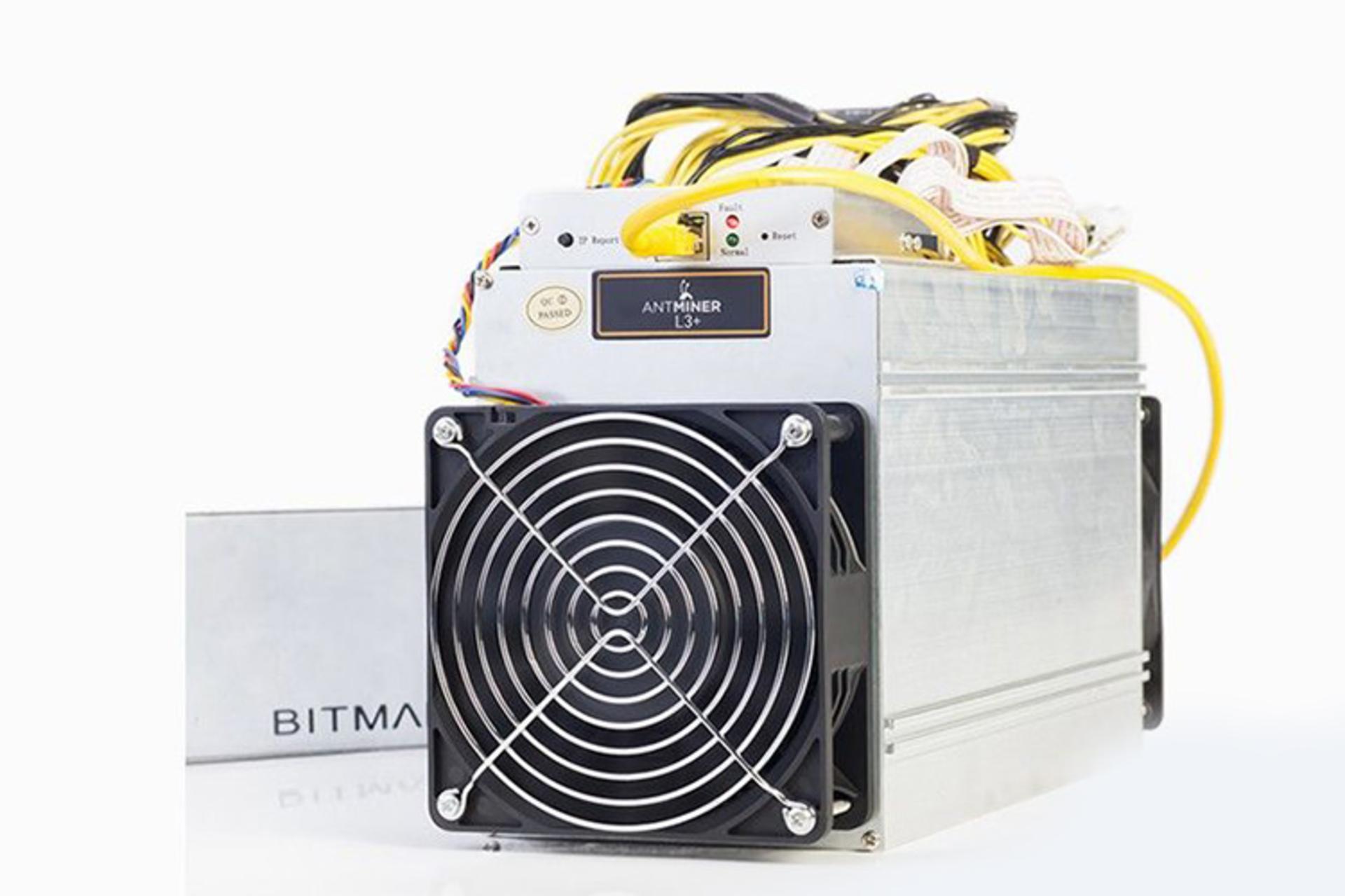 Bitmain Antminer L3+ (600Mh) / بیت مین انت ماینر ال ۳ پلاس ۶۰۰ مگاهش