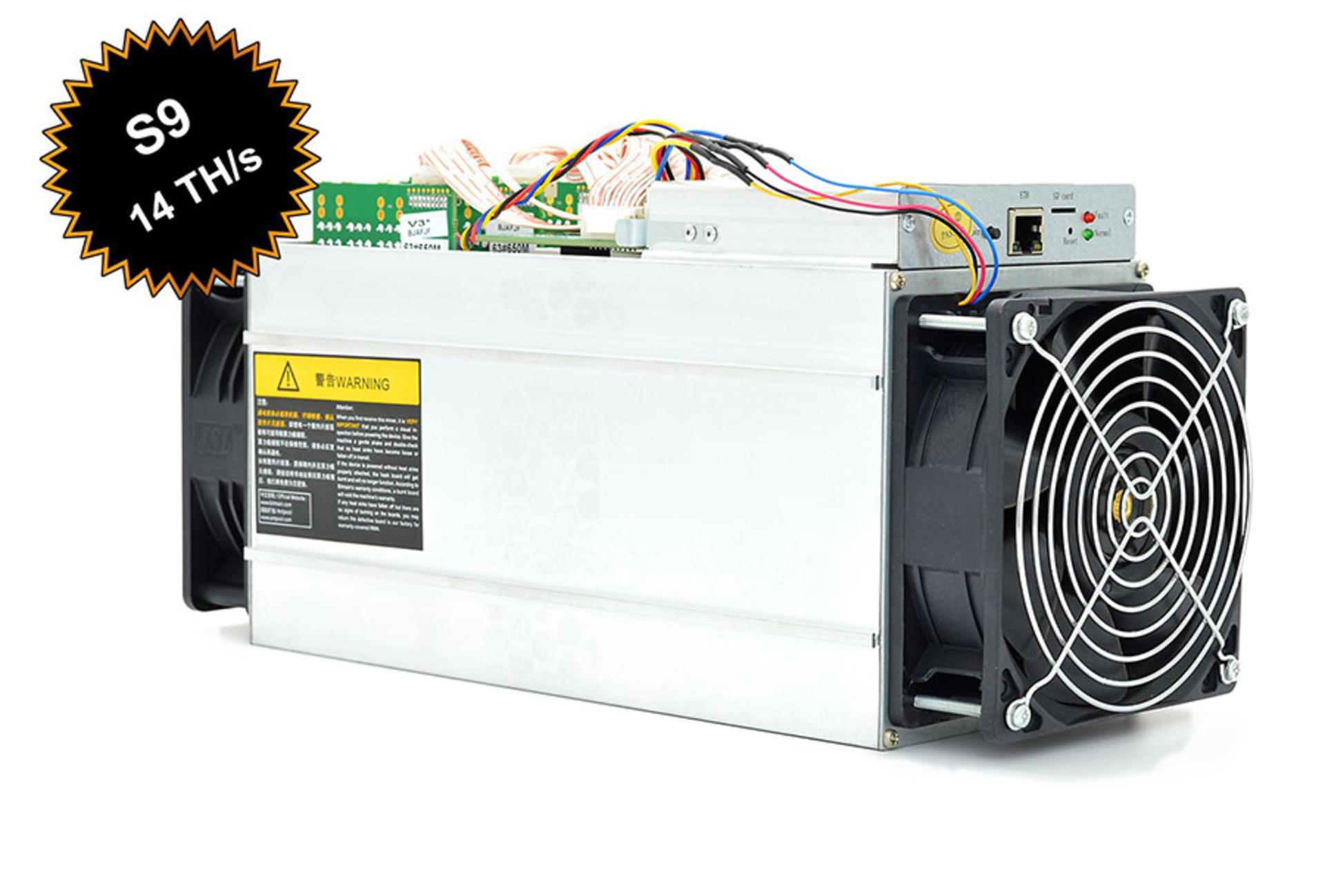 Bitmain Antminer S9 (14Th) / بیت مین انت ماینر اس ۹ ۱۴ تراهش