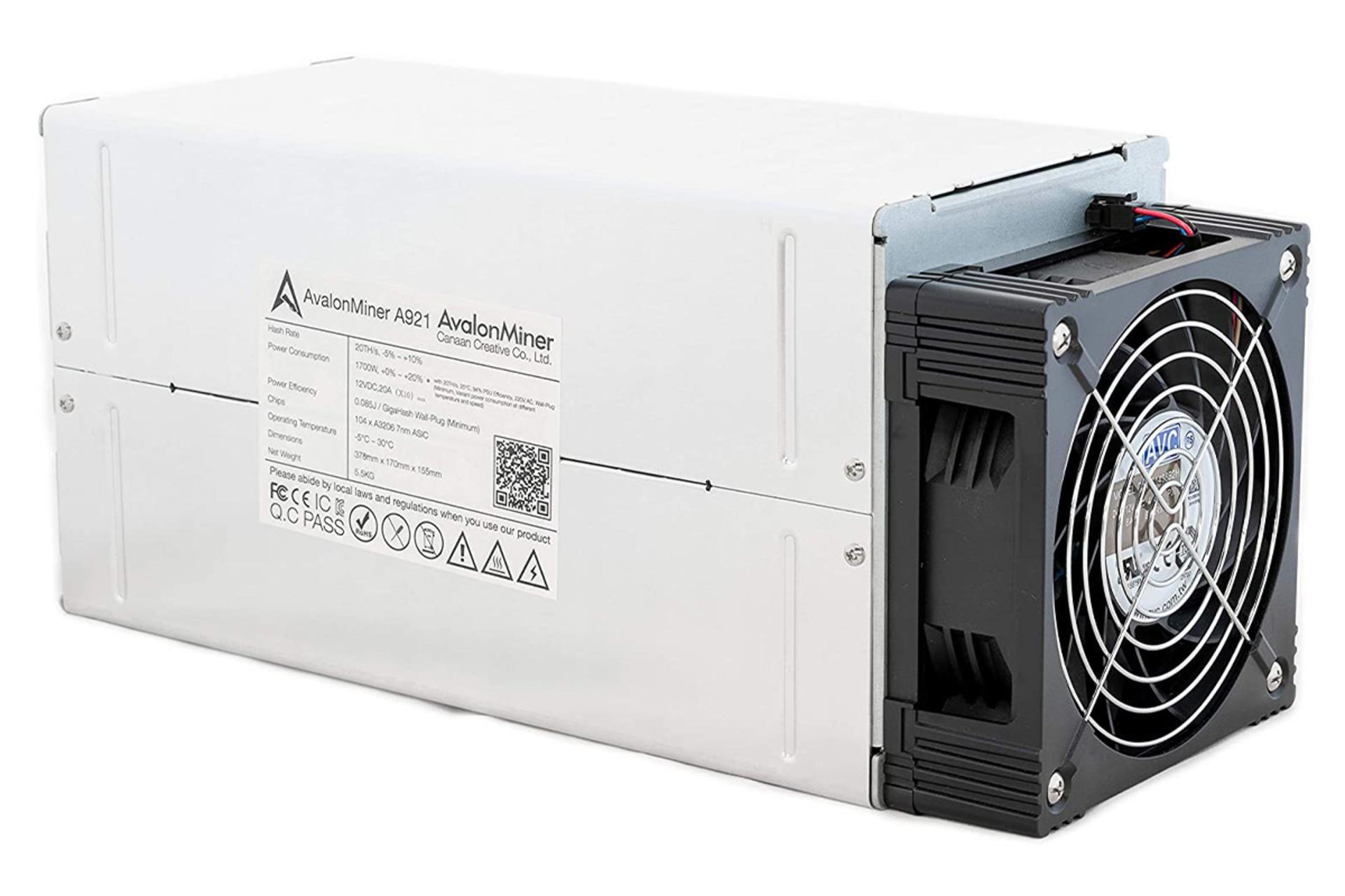 Canaan AvalonMiner 921 / کنان AvalonMiner 921