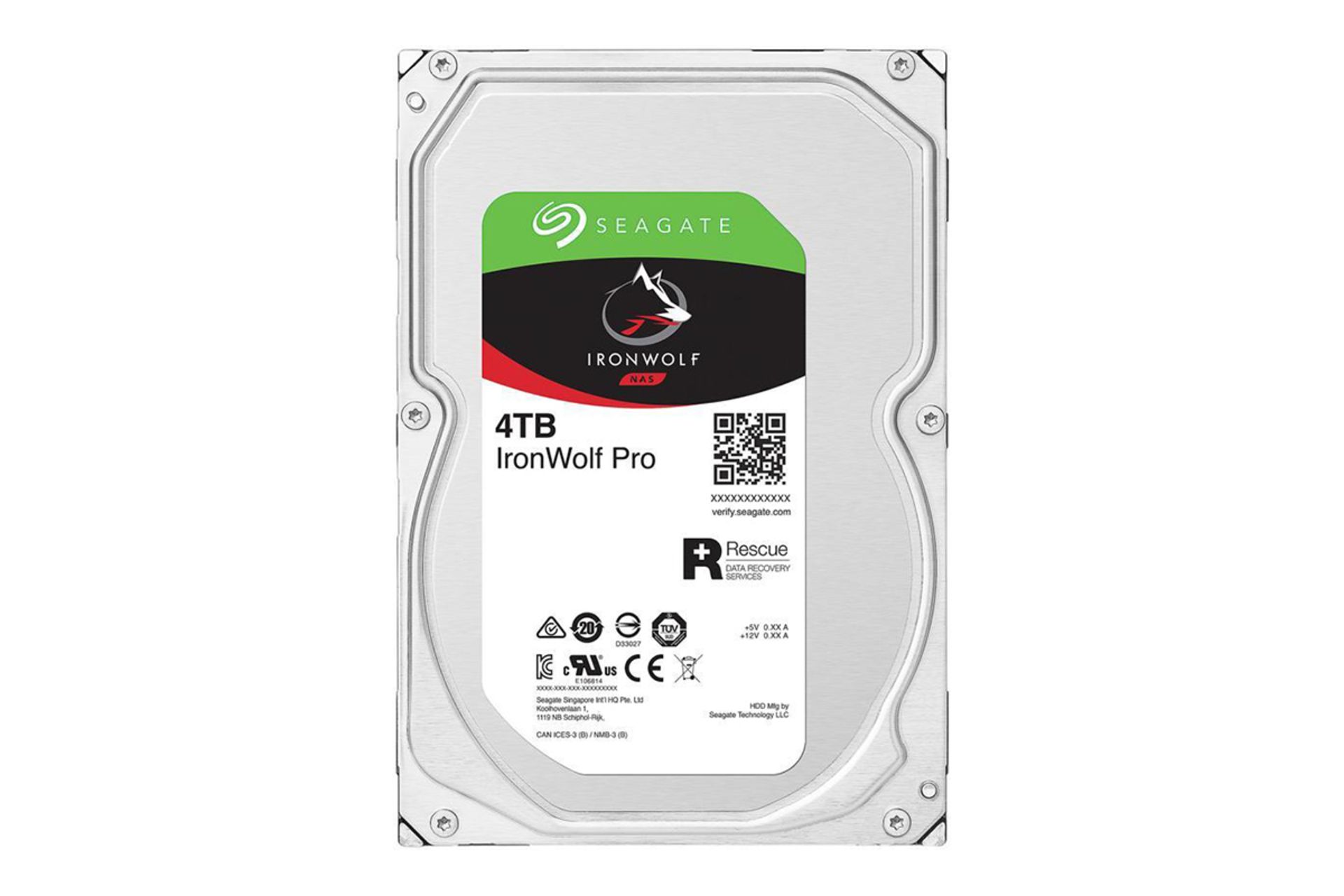 سیگیت IronWolf Pro ST4000NE001 ظرفیت 4 ترابایت / Seagate IronWolf Pro ST4000NE001 4TB