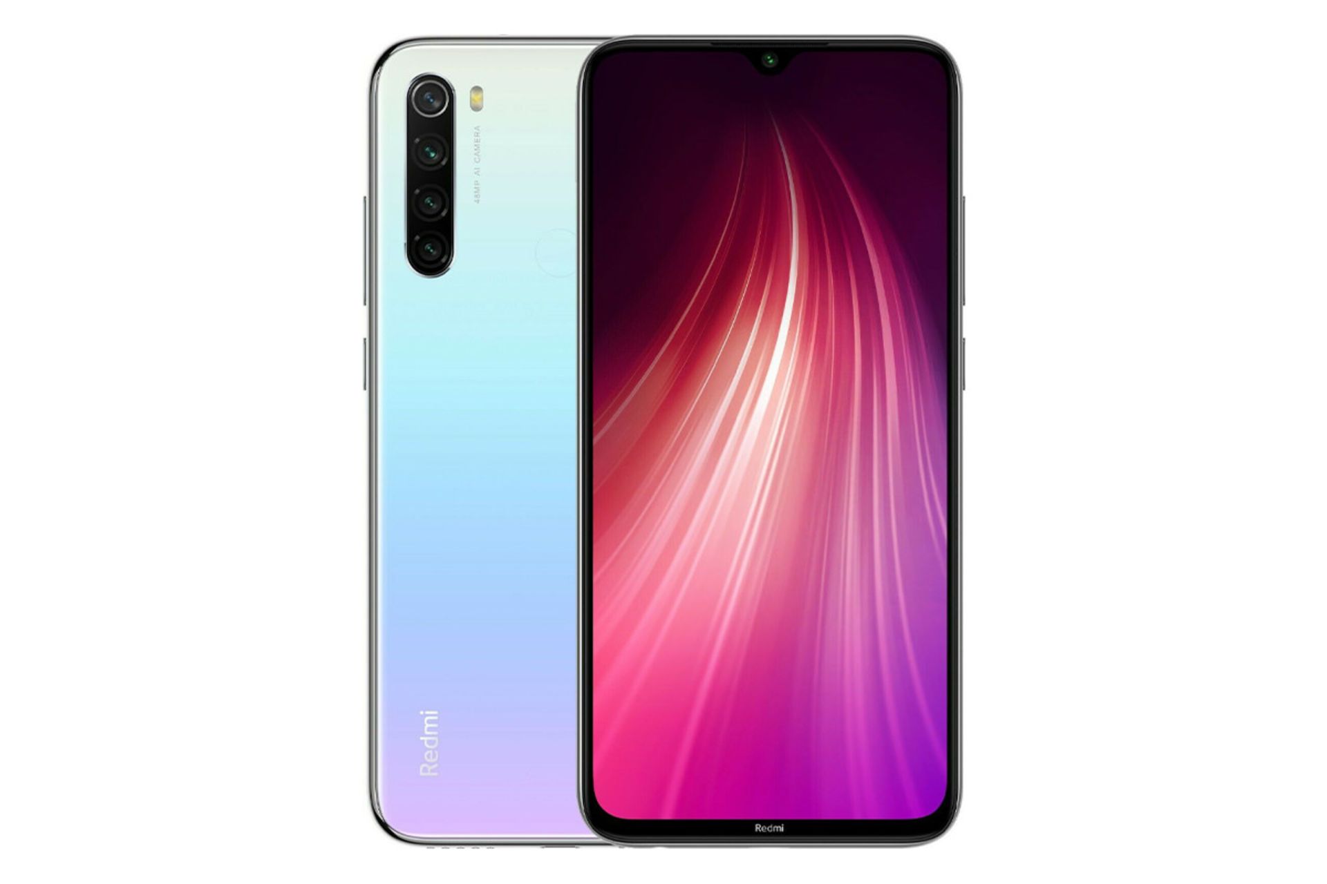 ردمی نوت 8 شیائومی - نمای جلو و پشت 02 / Xiaomi Redmi Note 8