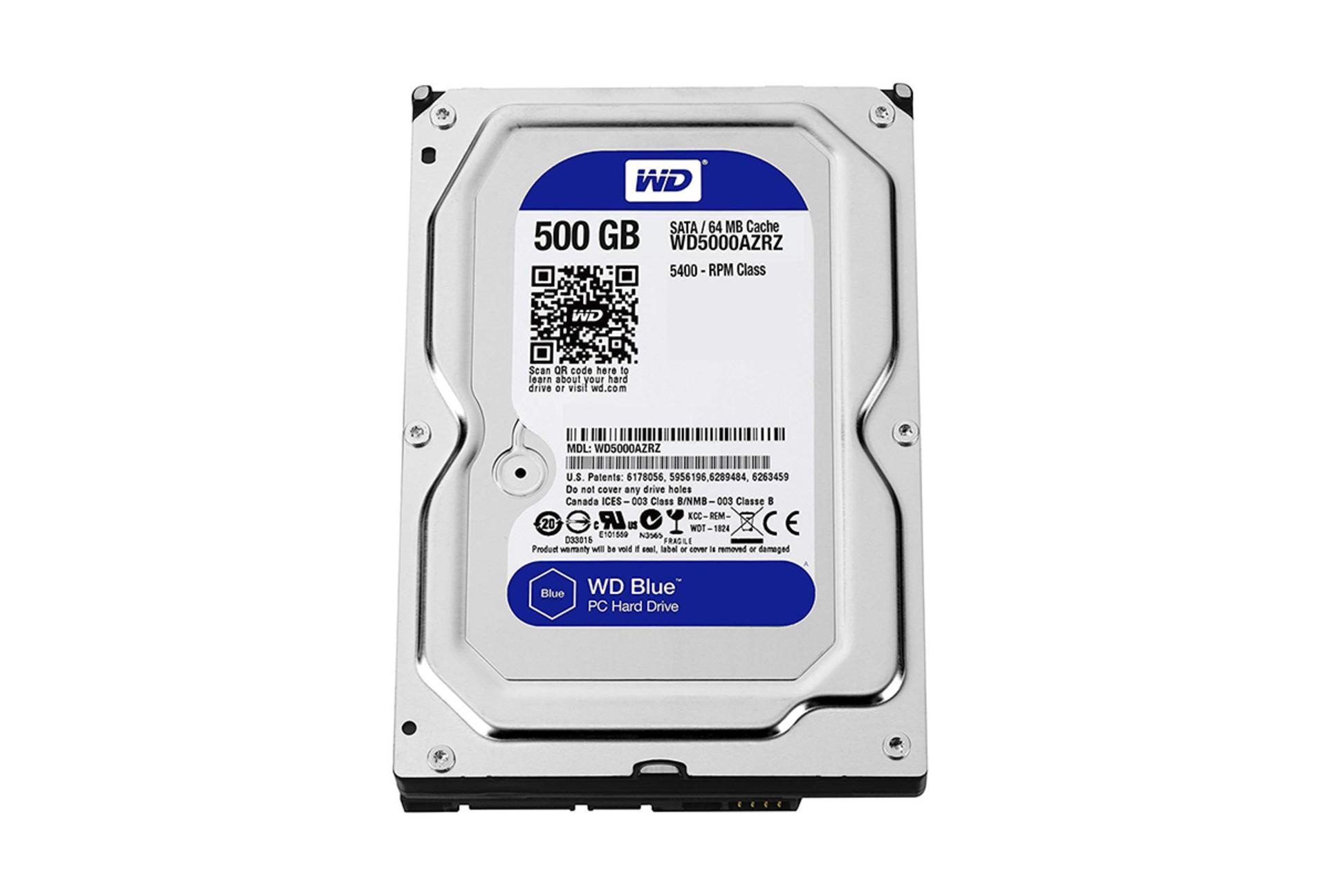 قیمت هارد وسترن دیجیتال Blue WD5000AZRZ ظرفیت 500 گیگابایت