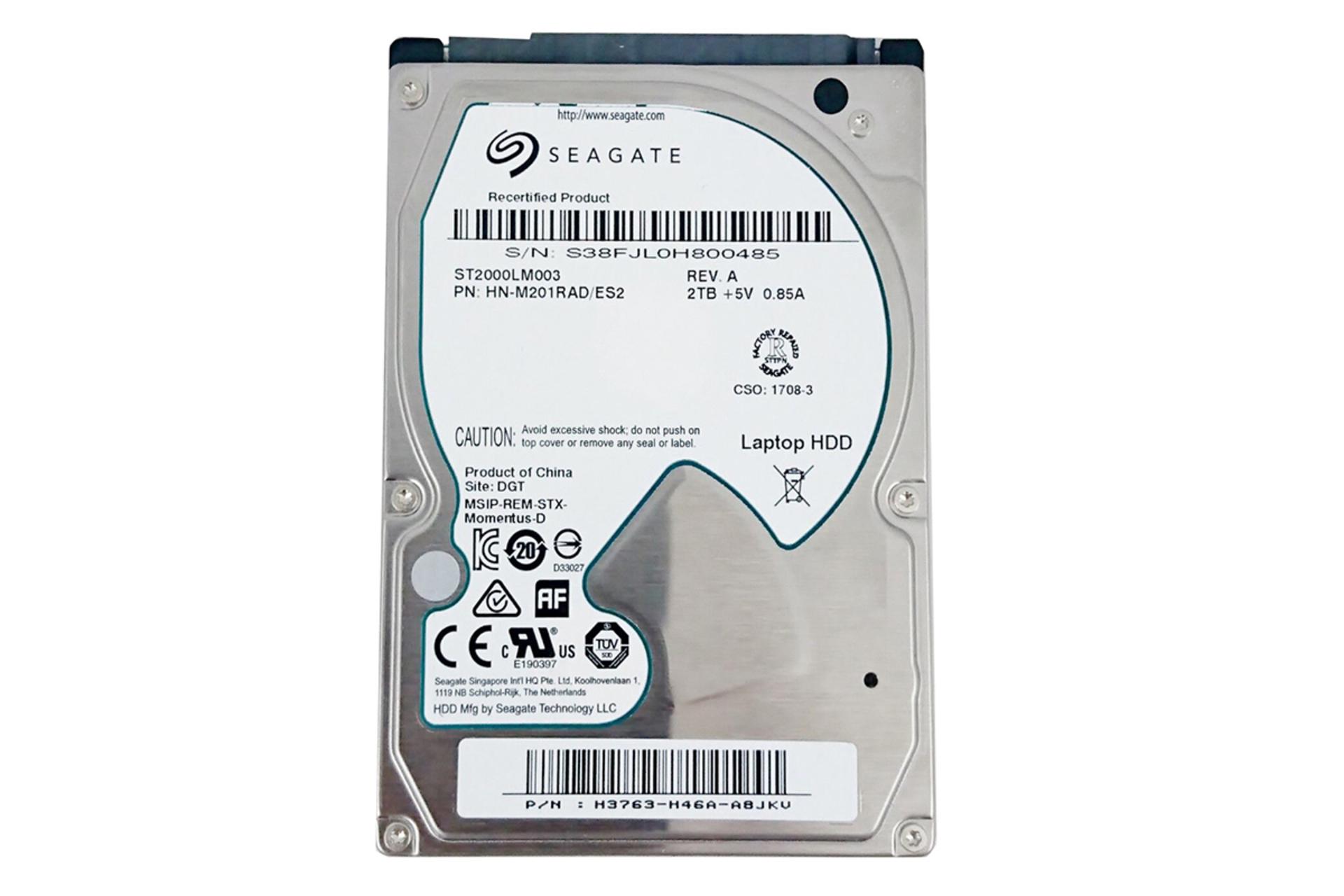Seagate Momentus Spinpoint M9T ST2000LM003 / سیگییت Momentus Spinpoint M9T
