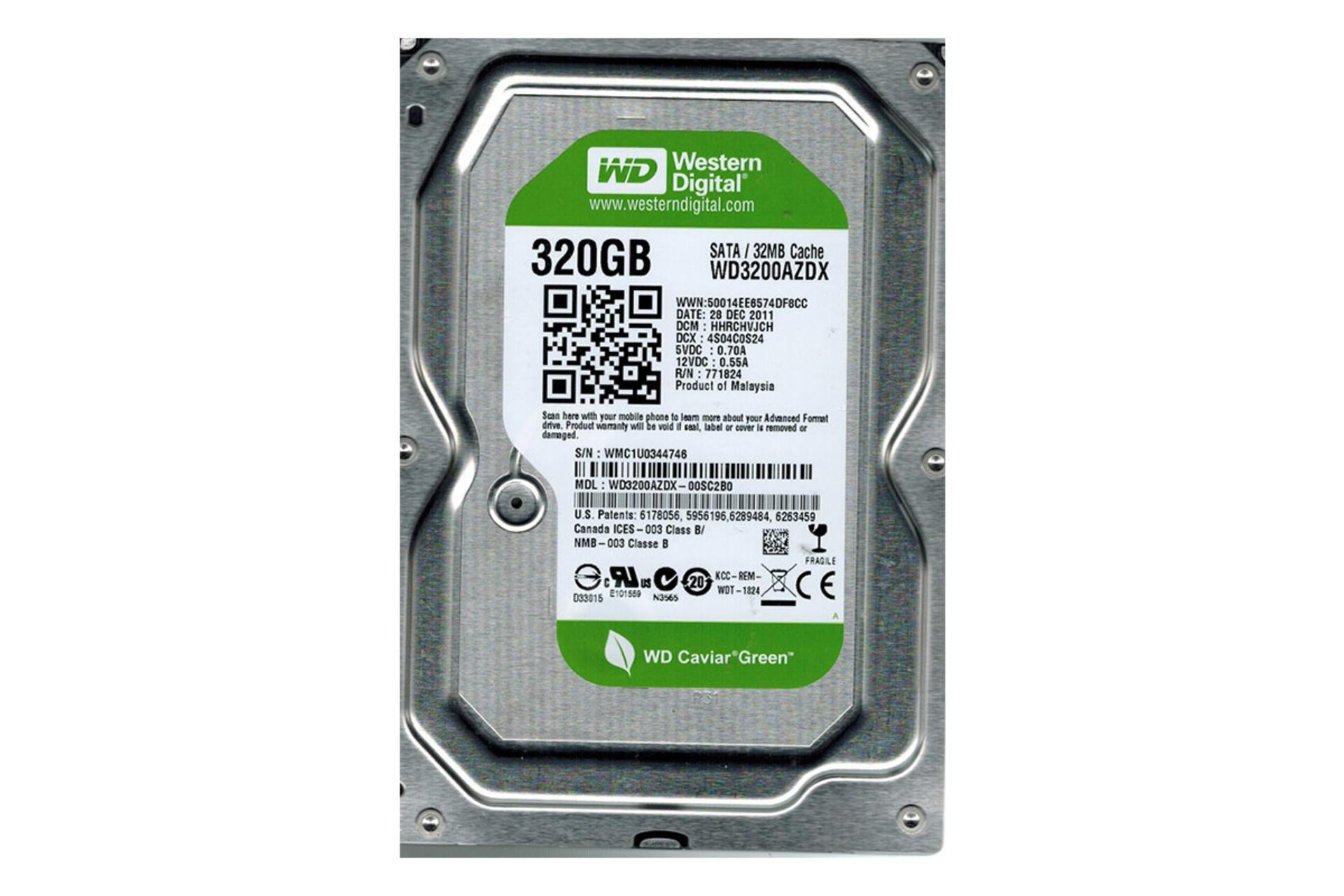 Western Digital WD3200AZDX / وسترن دیجیتال WD3200AZDX