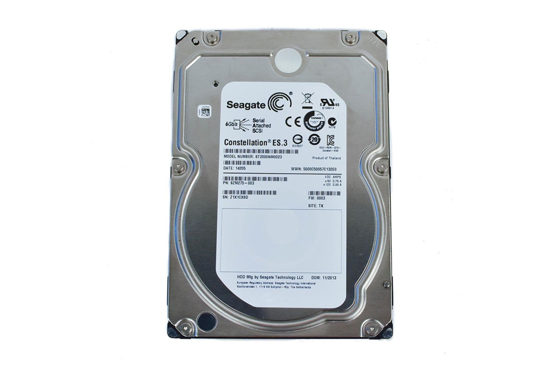 Seagate ST2000NM0023 SAS 2TB