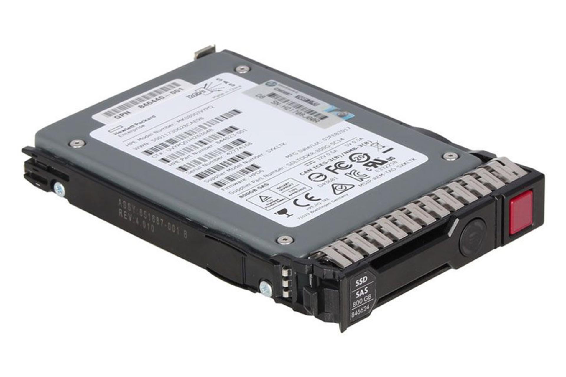 اچ پی ای MO0800JEFPB SAS ظرفیت 800 گیگابایت / HPE MO0800JEFPB SAS 800GB