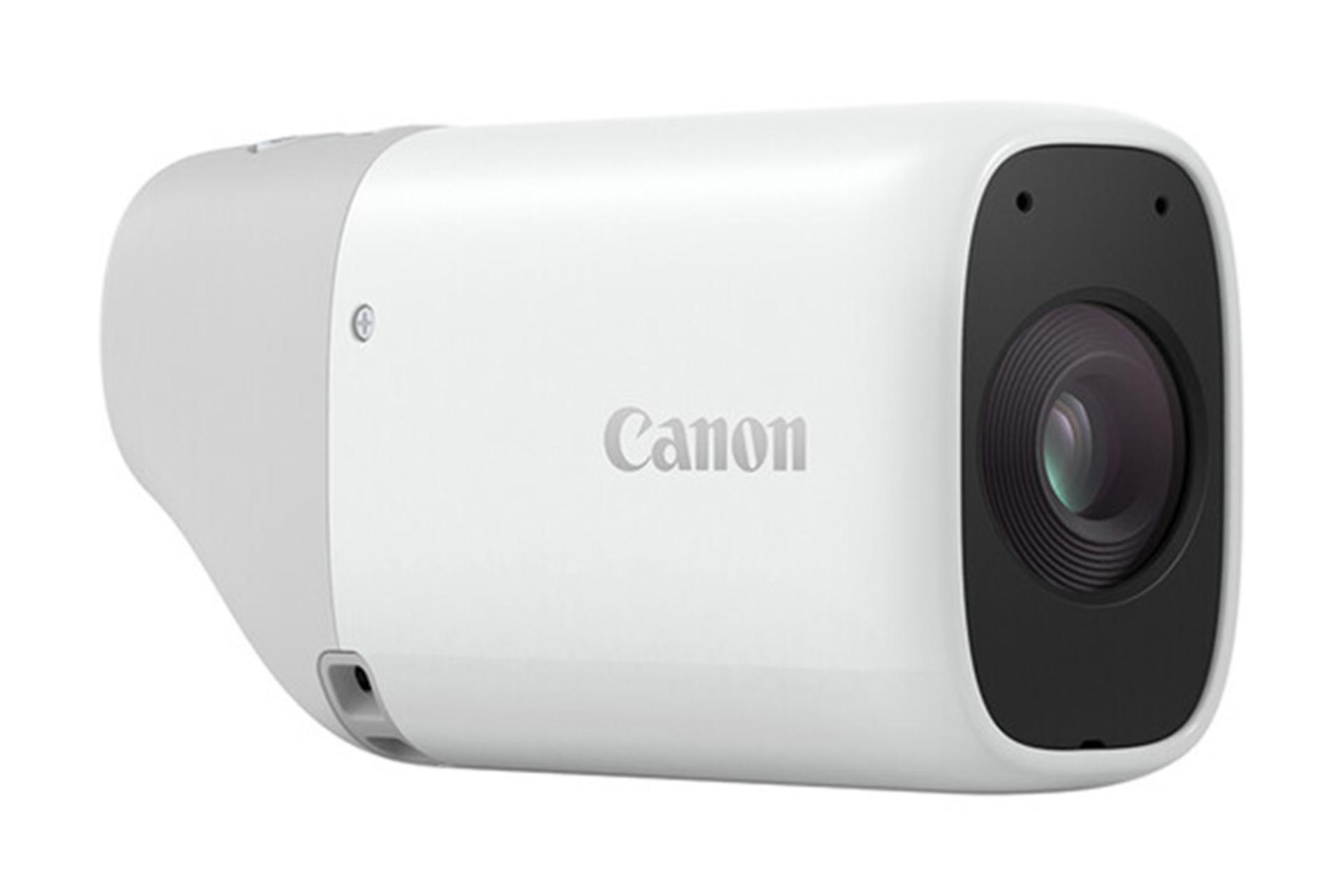 نمای نیمرخ چپ دوربین کانن پاورشات زوم / Canon