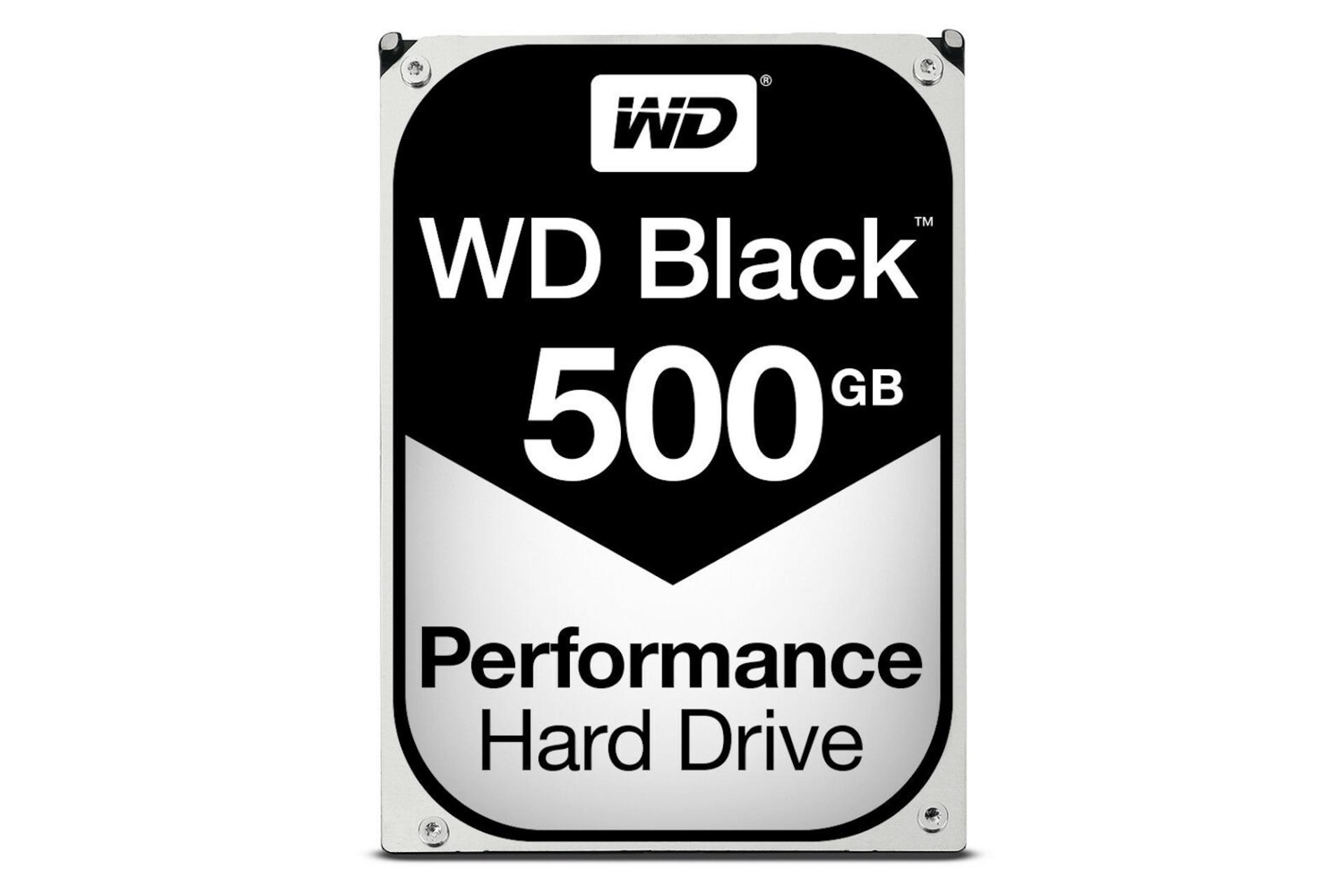 نمای روبرو هارد دیسک وسترن دیجیتال Western Digital Black WD5003AZEX 3.5 Inch 500GB ظرفیت 500 گیگاب