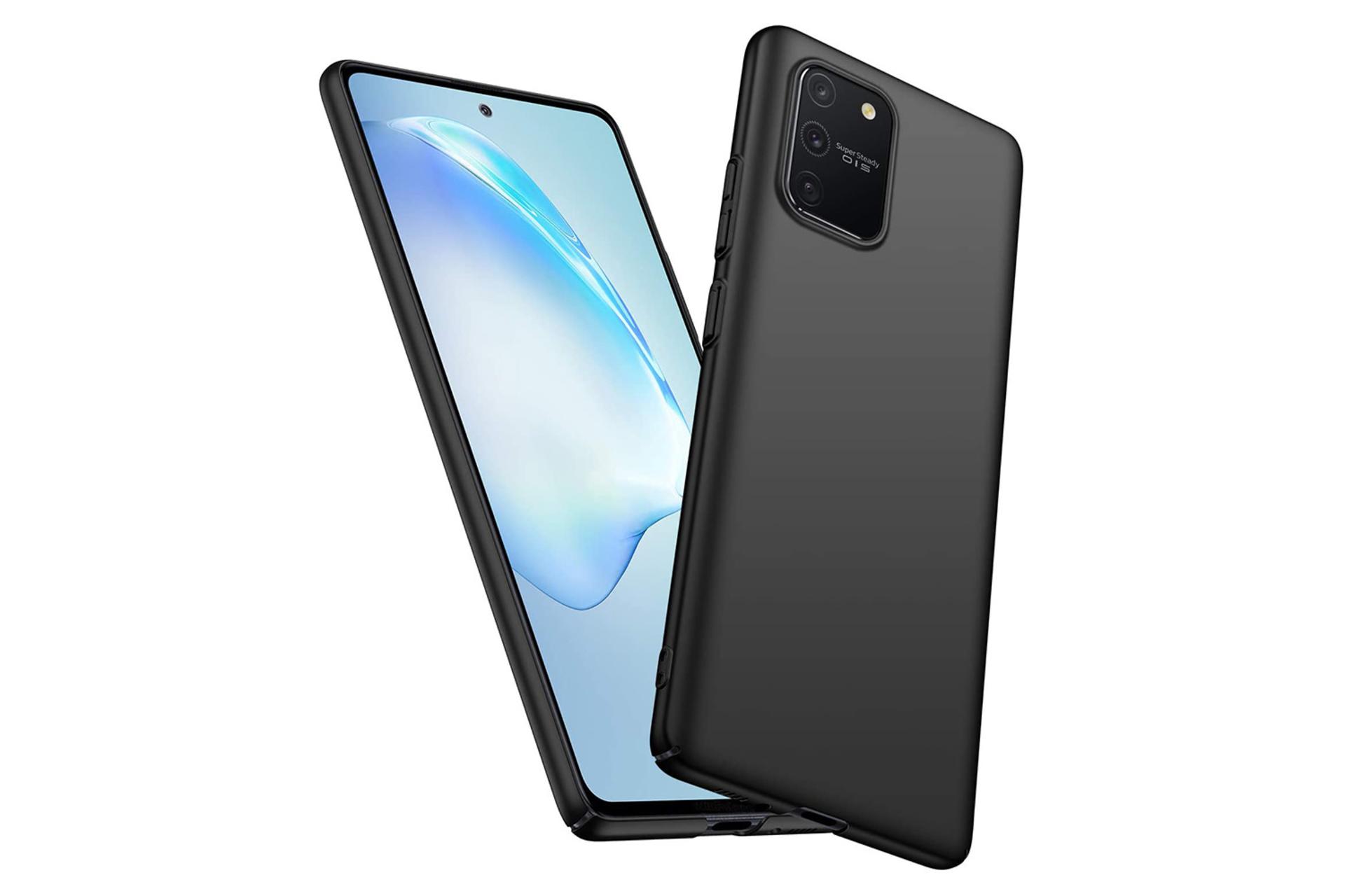 گوشی Samsung Galaxy S10 Lite در قاب مشکی