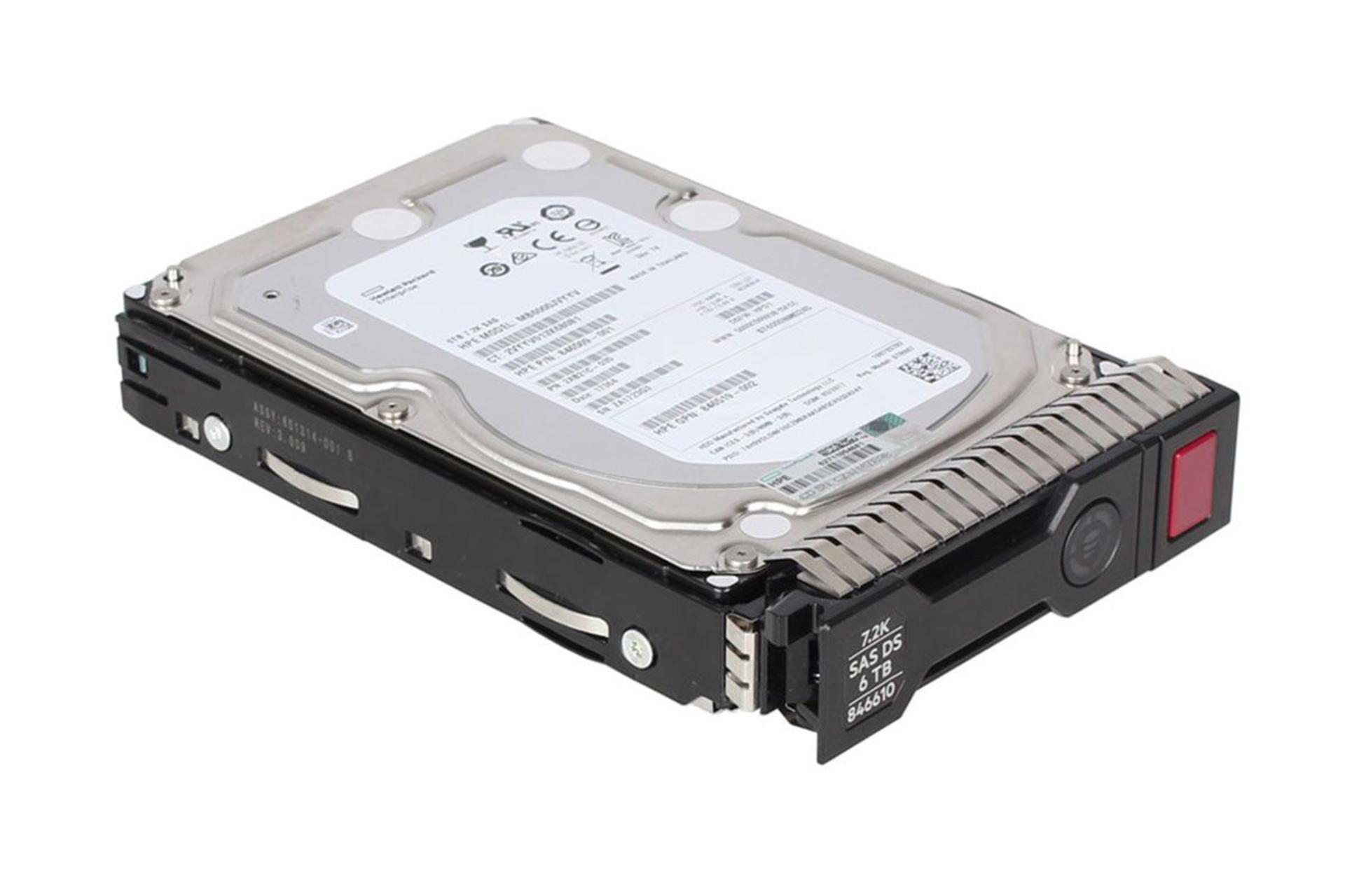 اچ پی ای HAKP6000S5xeN7.2 SAS ظرفیت 6 ترابایت / HPE HAKP6000S5xeN7.2 SAS 6TB