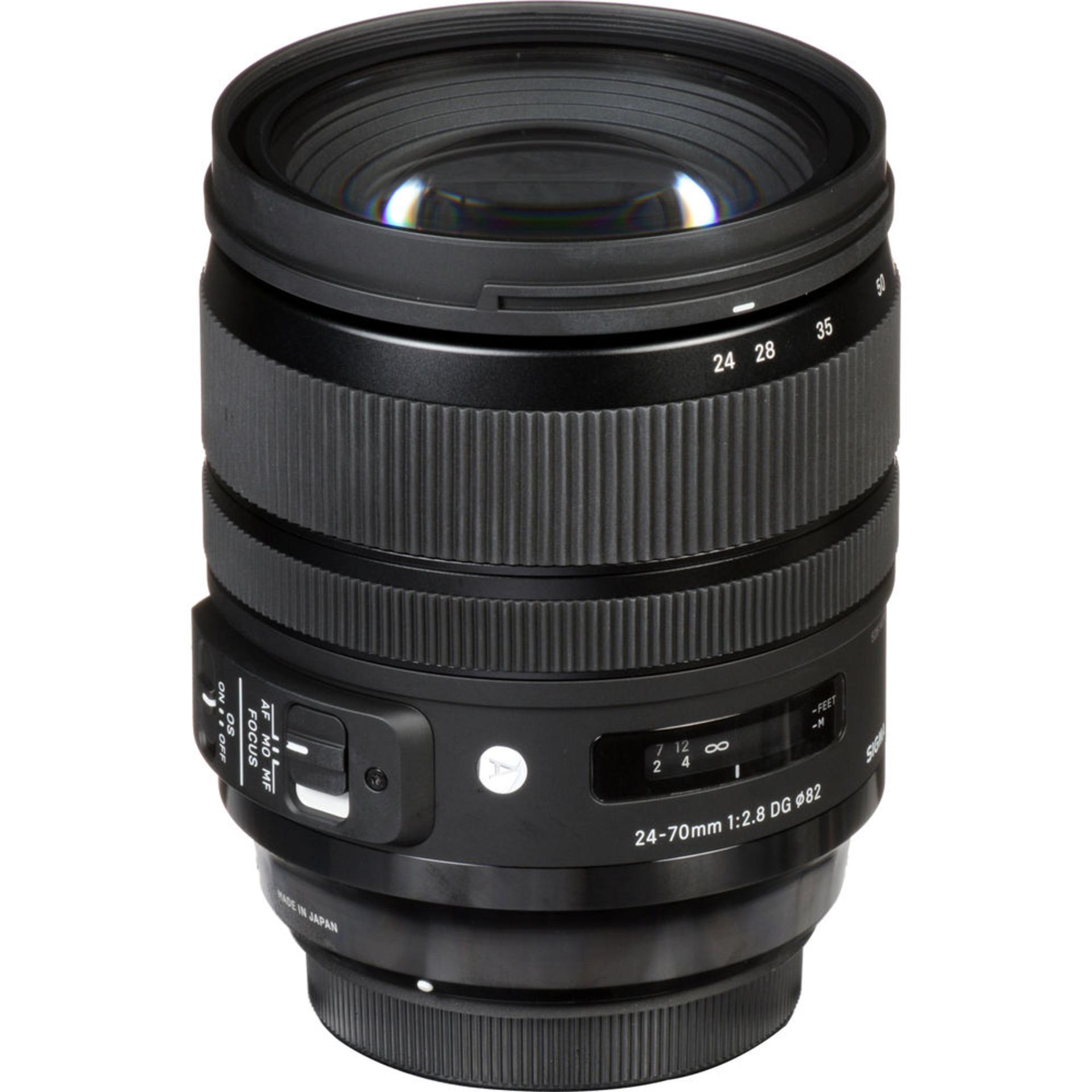 Sigma 24-70mm F2.8 DG OS HSM Art	
