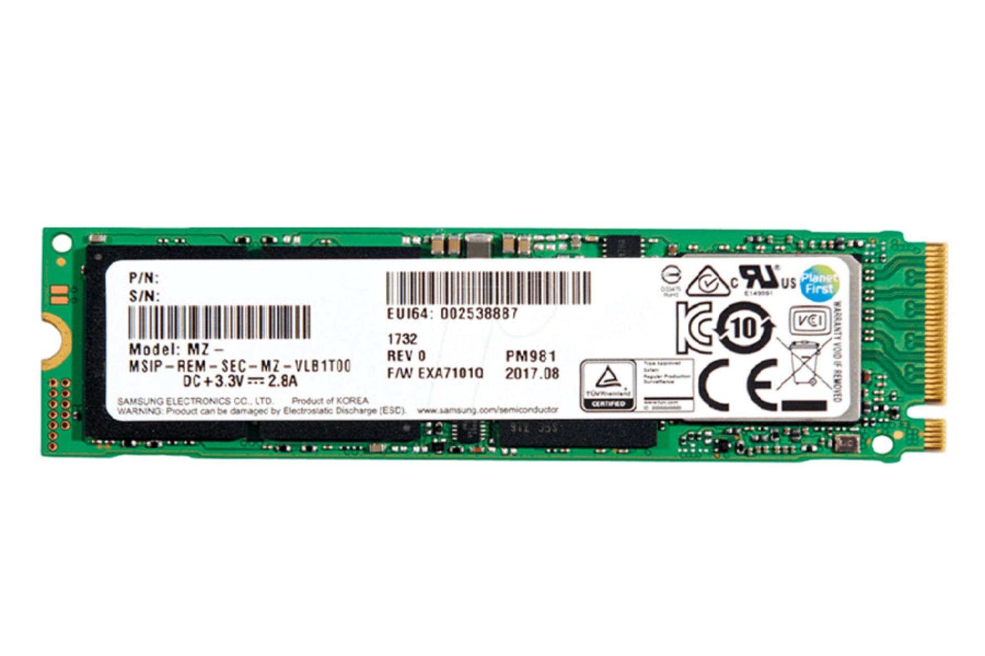 Samsung MZVLB512HAJQ PM981 M.2 / سامسونگ MZVLB512HAJQ PM981 M.2