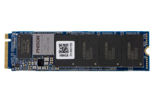 پشت SSD پایونیر Pioneer APS-SE20Q NVMe M.2 1TB ظرفیت 1 ترابایت