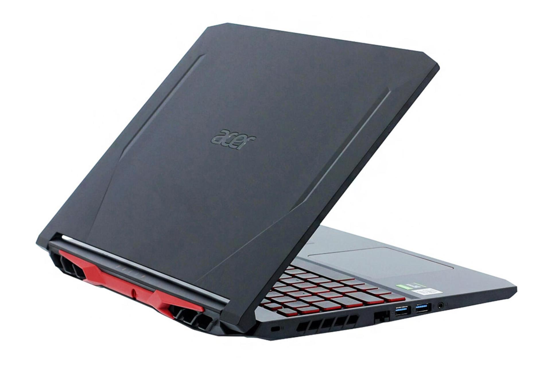 نمای نیمرخ پشت لپ تاپ نیترو 5 an515-55-75ev