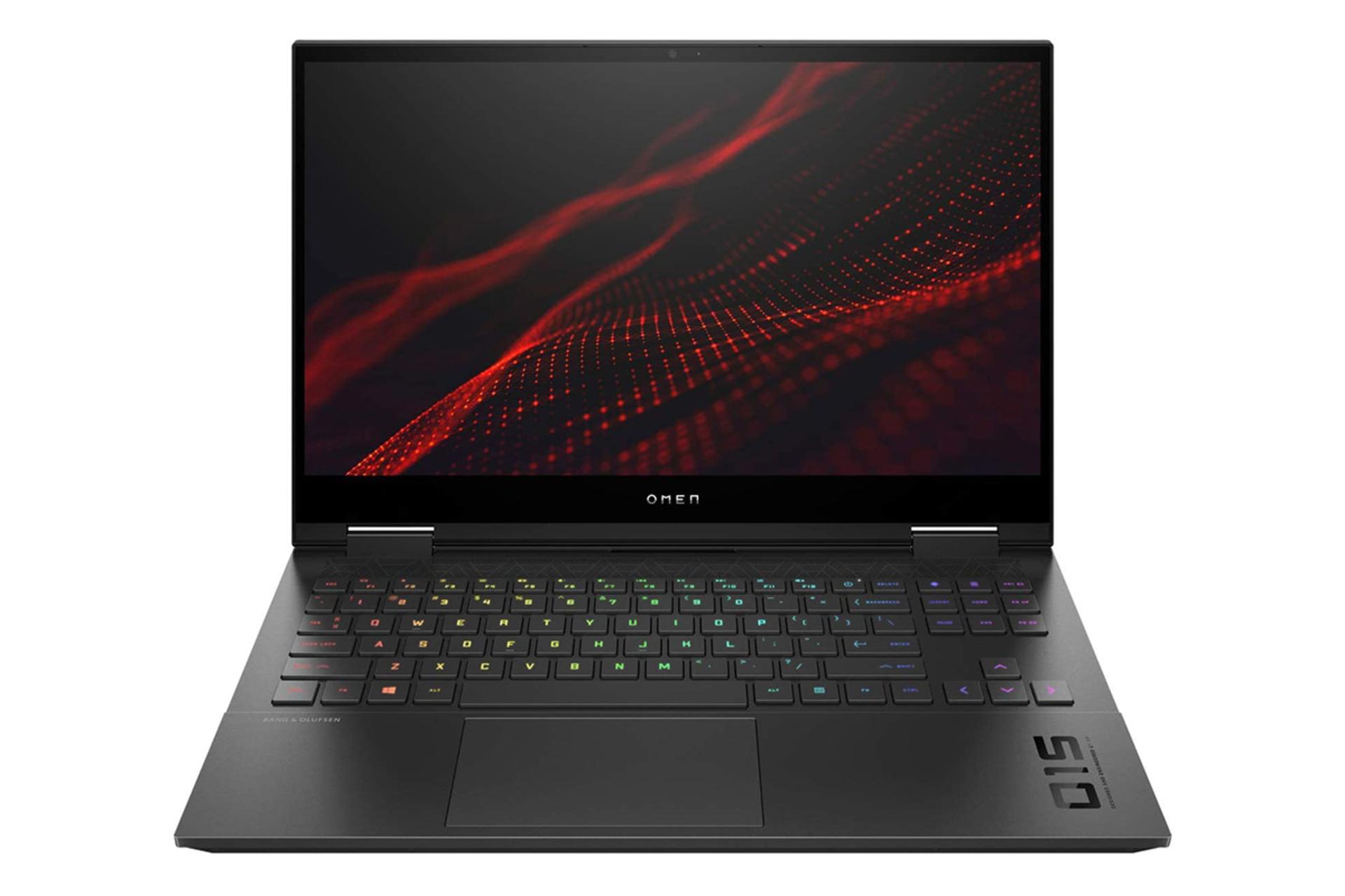 لپ تاپ اومن 15 en0013 از نمای جلو