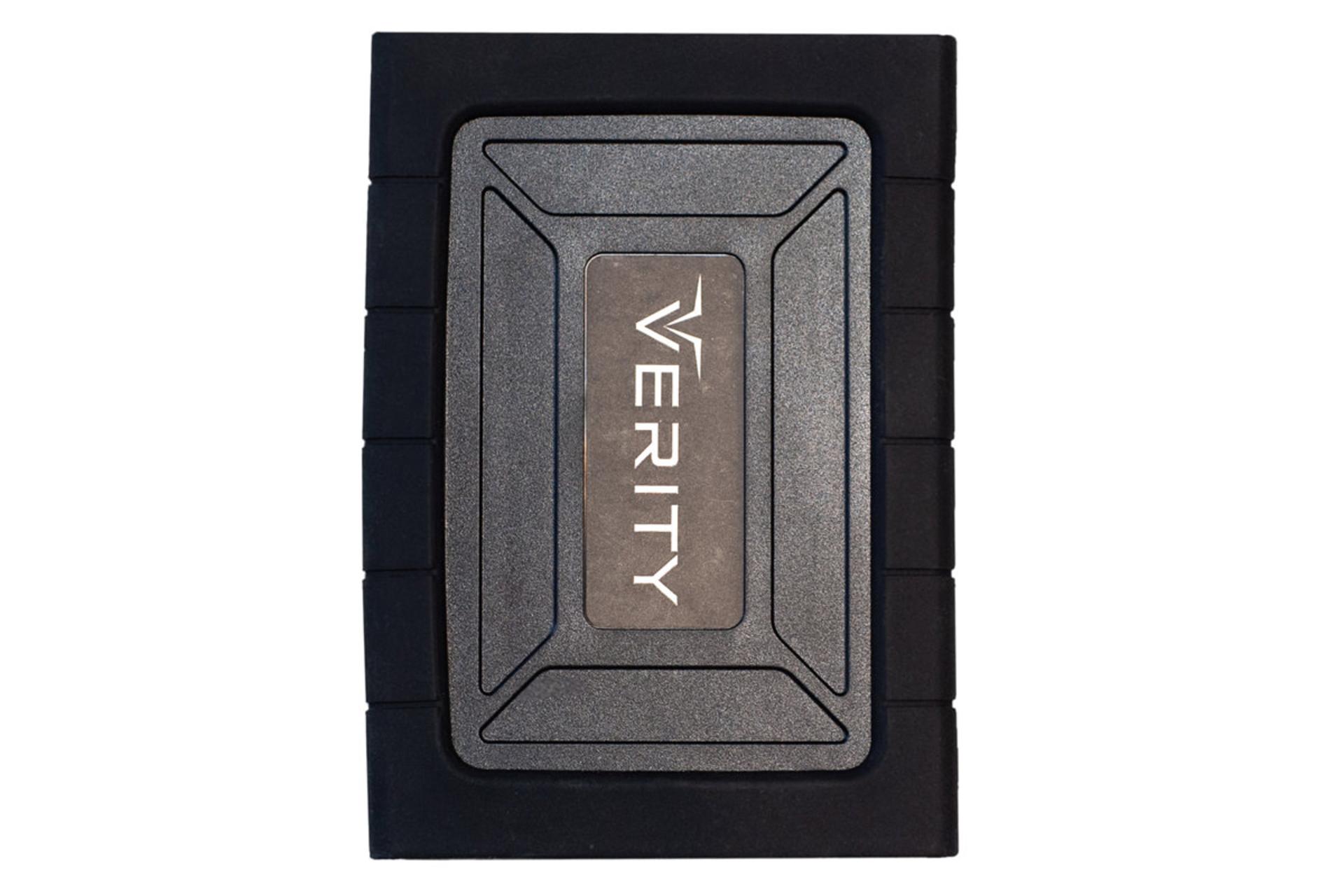 نمای جلو هارد دیسک وریتی V-EH21U3-P ظرفیت 1 ترابایت رنگ مشکی