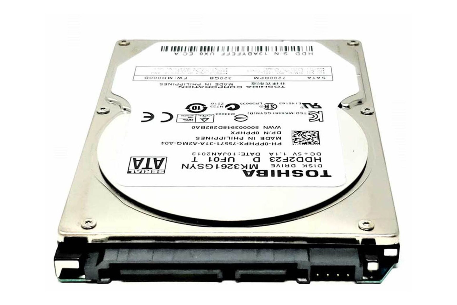 توشیبا MK3261GSYN ظرفیت 320 گیگابایت / Toshiba MK3261GSYN 320GB