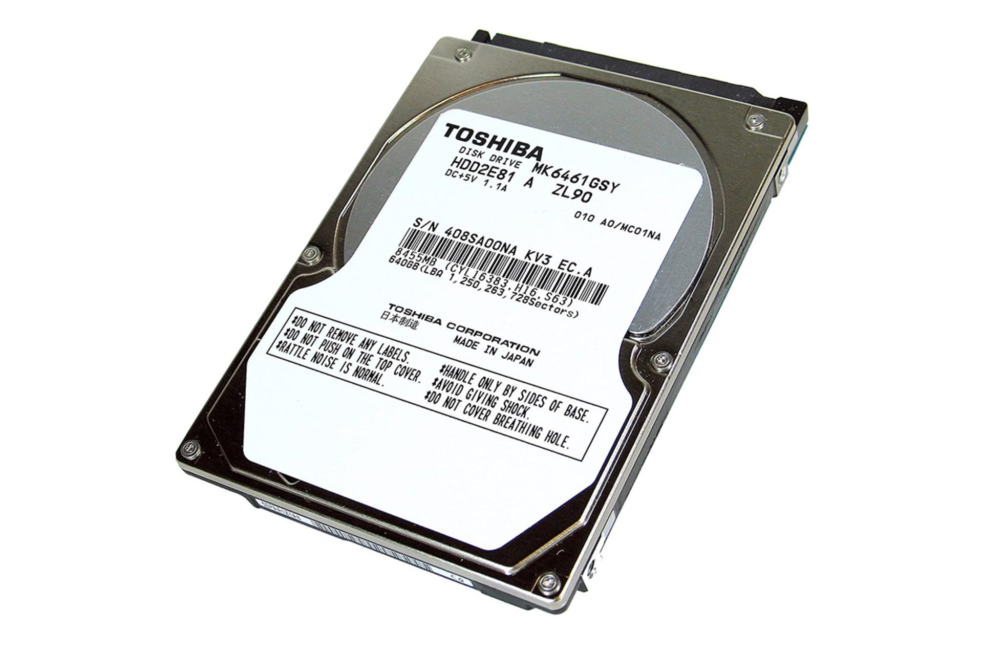توشیبا MK3261GSYN ظرفیت 320 گیگابایت / Toshiba MK3261GSYN 320GB
