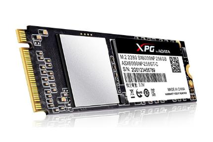 ای دیتا XPG SX6000 Pro NVMe M.2 ظرفیت 256 گیگابایت