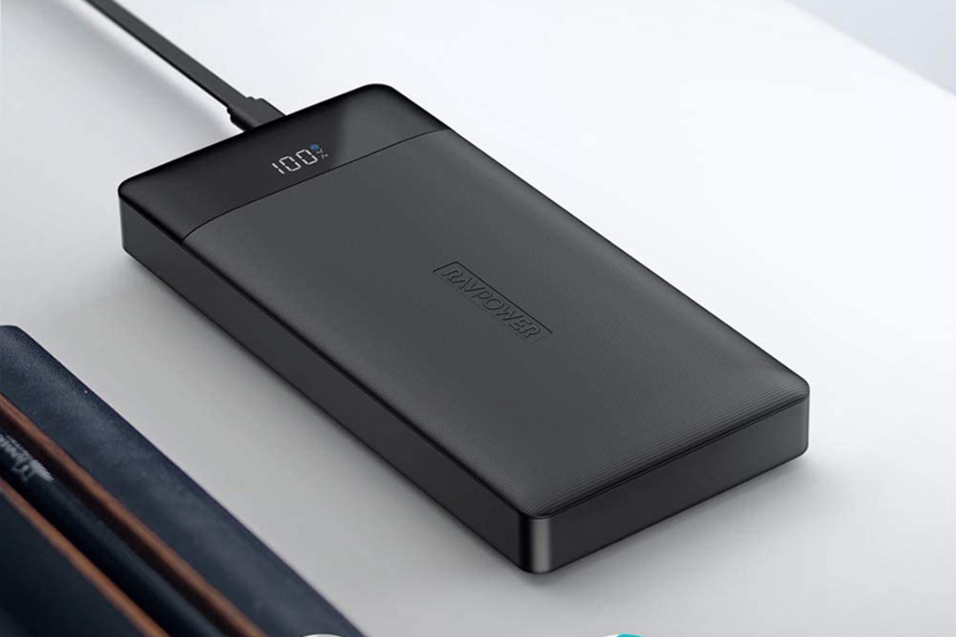            راوپاور RP-PB172 با ظرفیت 20000 میلی‌آمپر ساعت / RAVPower RP-PB172 20000mAh