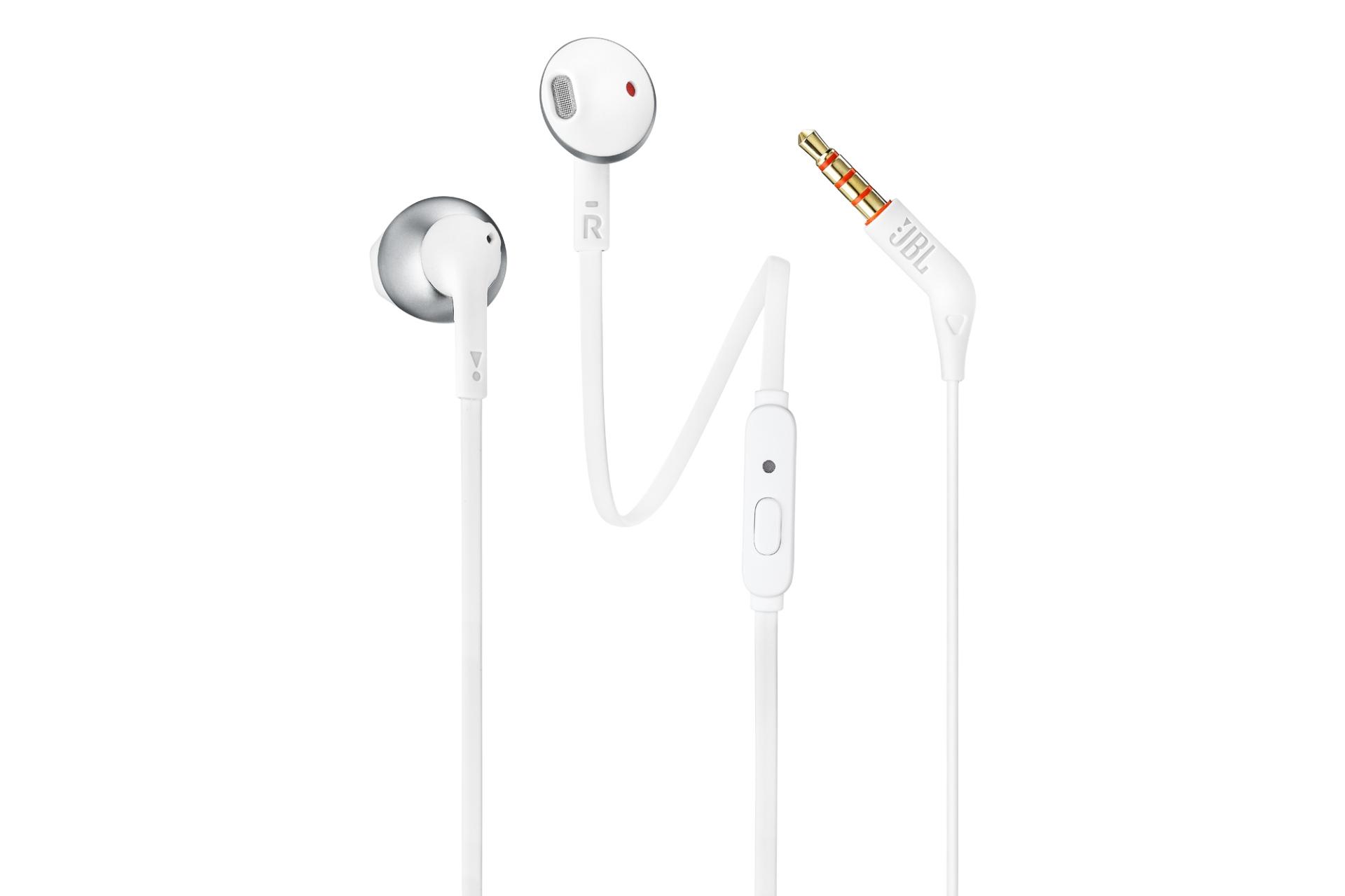 هدفون جی بی ال JBL TUNE 205 نقره ای