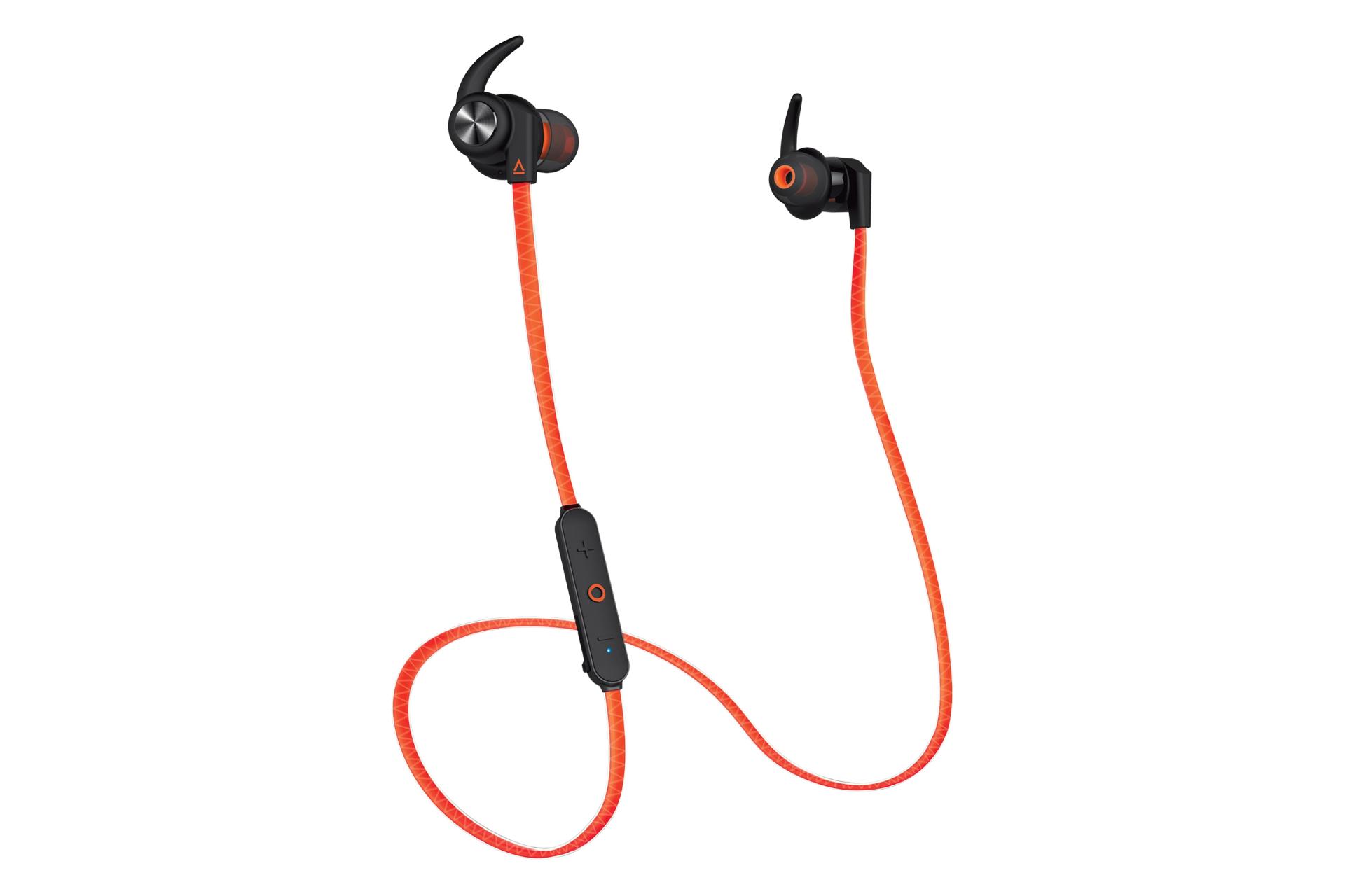 هدفون بی سیم کریتیو Creative Outlier Sports نارنجی