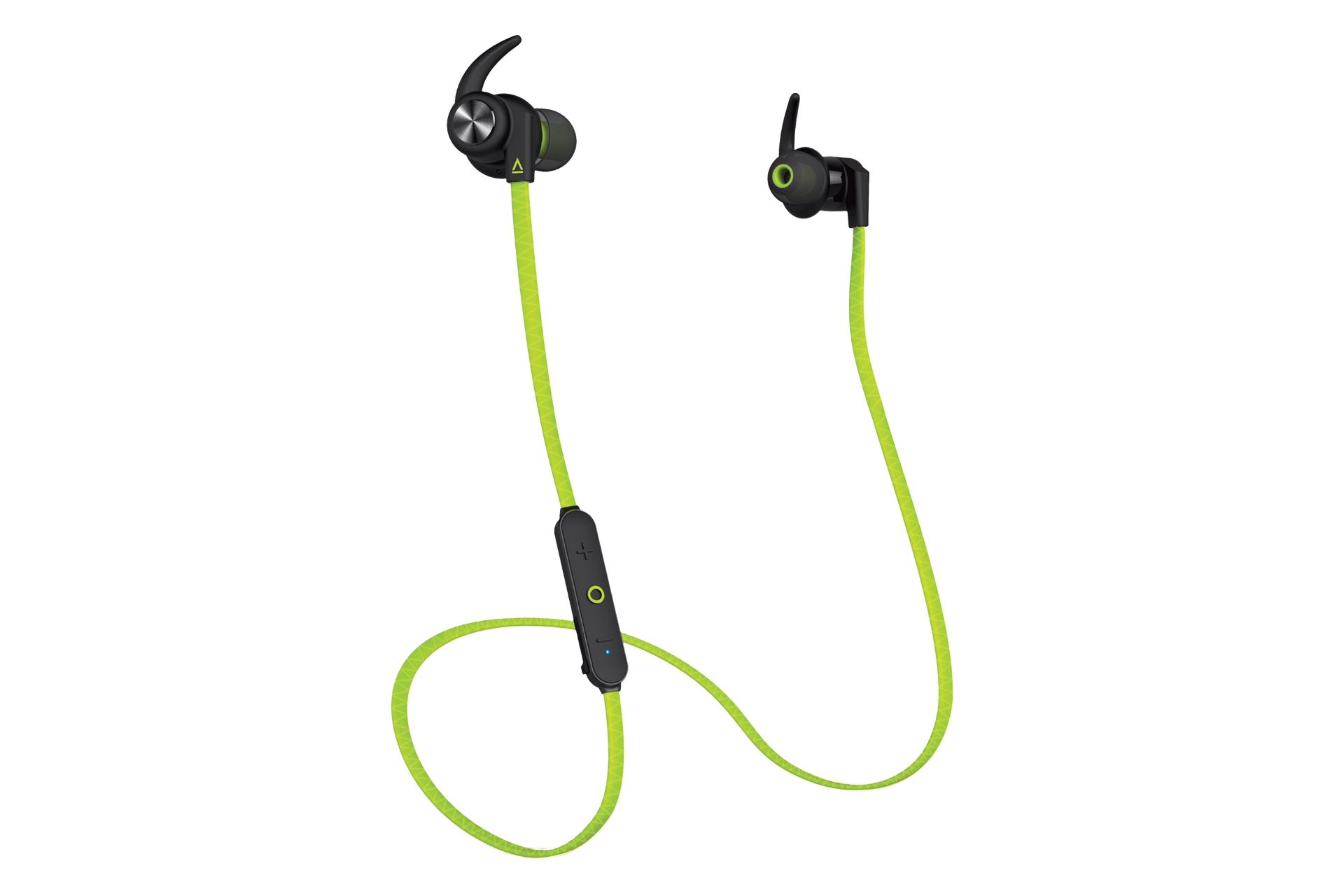 هدفون بی سیم کریتیو Creative Outlier Sports سبز