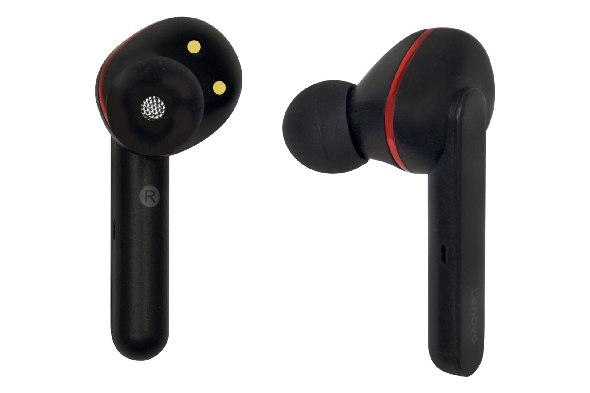 ایرباد تو گوشی بی سیم لنوو Lenovo HT28 مشکی