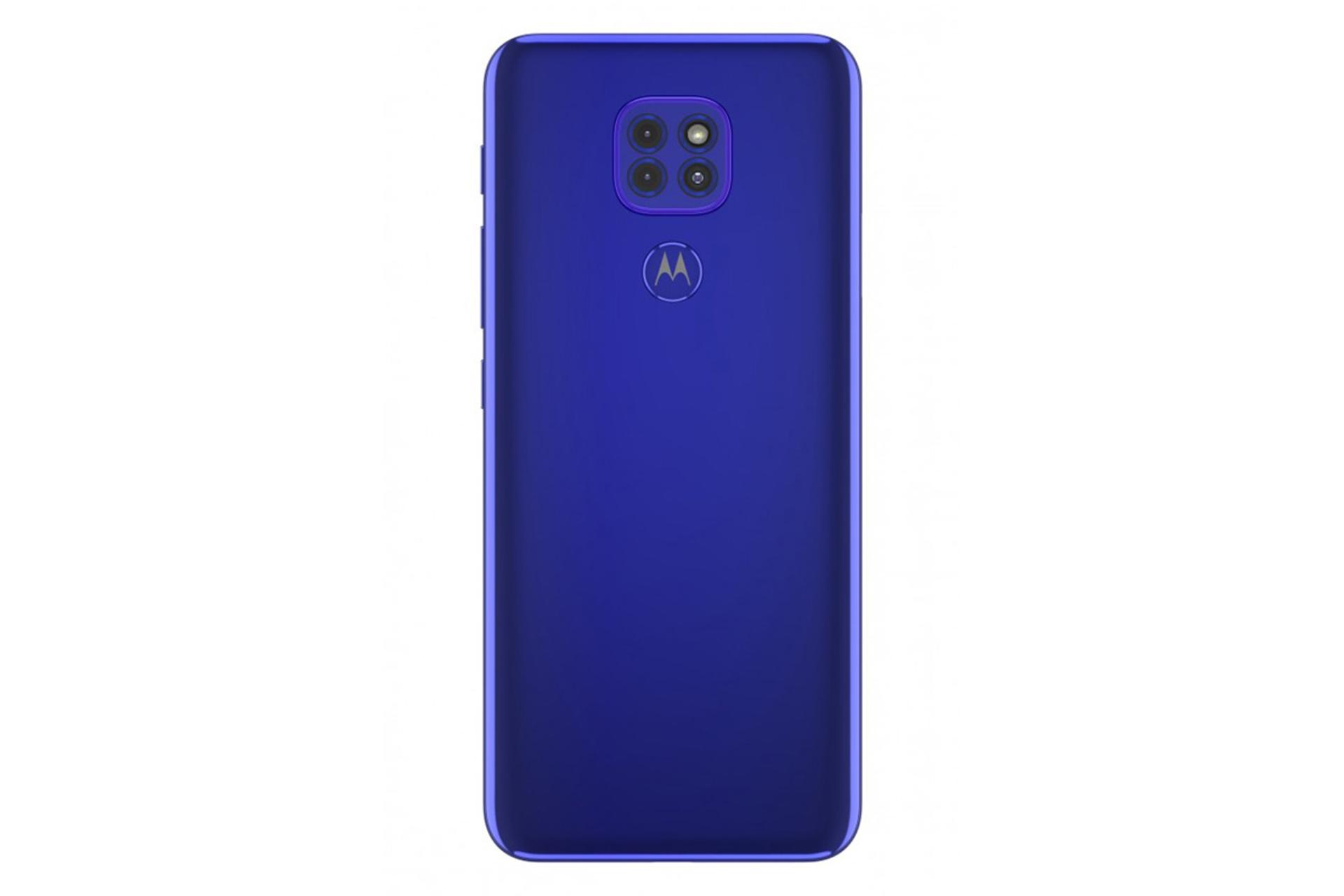 گوشی موتورولا موتو جی 9 رنگ آبی از نمای پشت